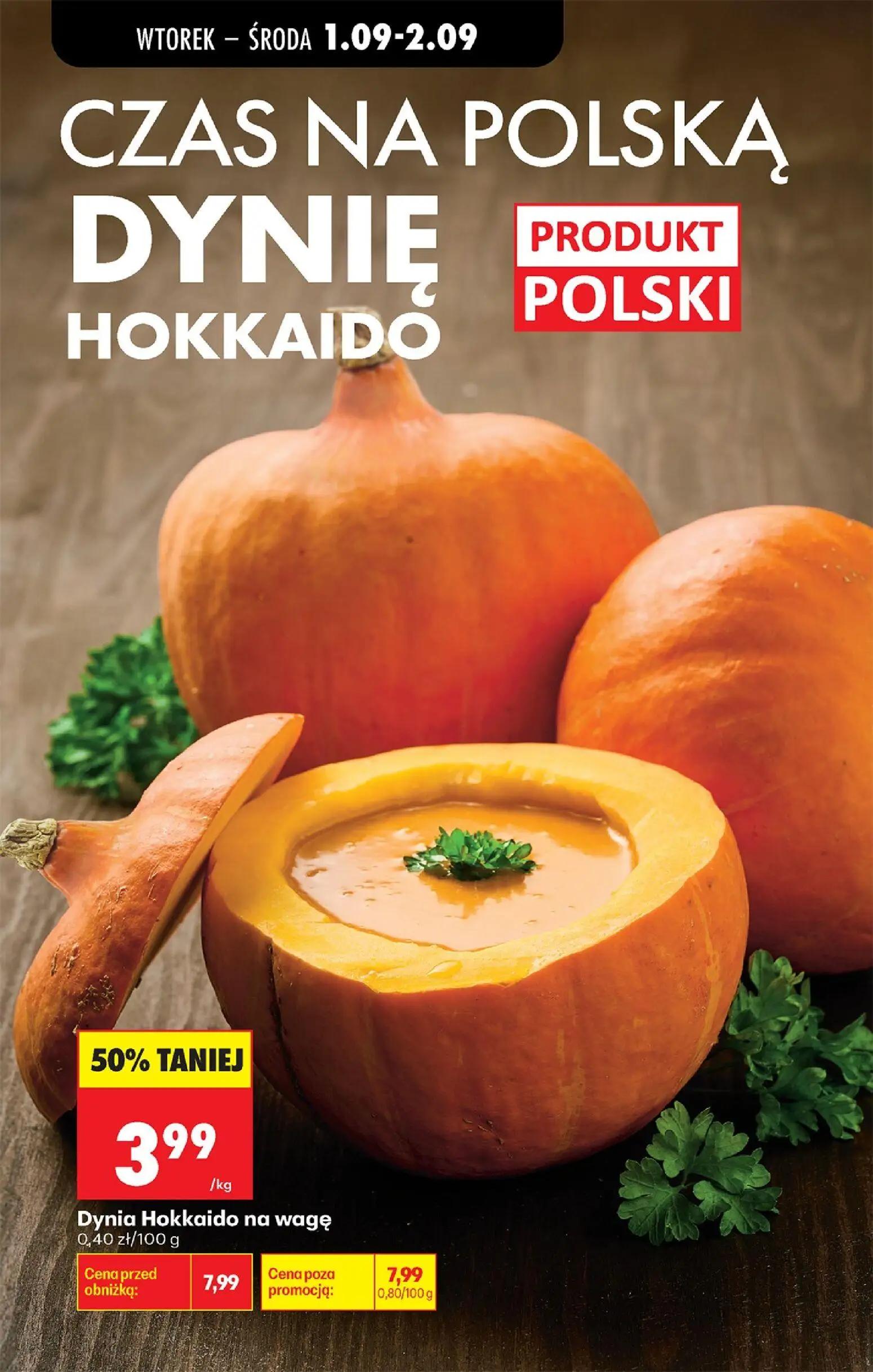 Biedronka gazetka, strona 29 z 89 — Dynia Hokkaido na wagę