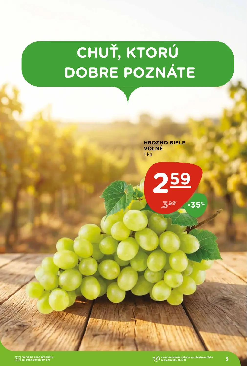 Terno leták, strana 3 z 28 — HROZNO BIELE VOĽNÉ