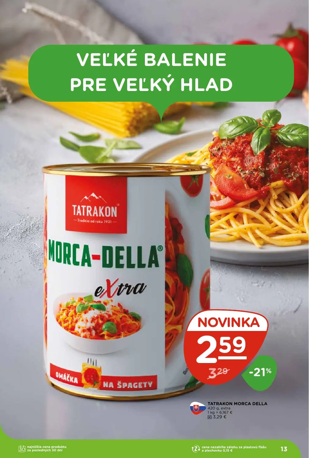 Terno leták, strana 13 z 28 — TATRAKON MORCA DELLA extra