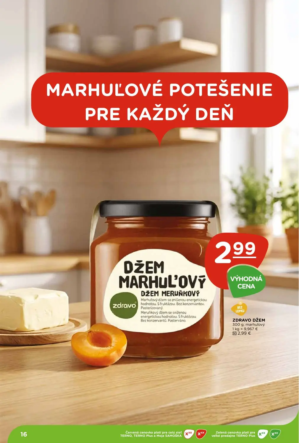 Terno leták, strana 16 z 28 — ZDRAVO DŽEM marhuľový