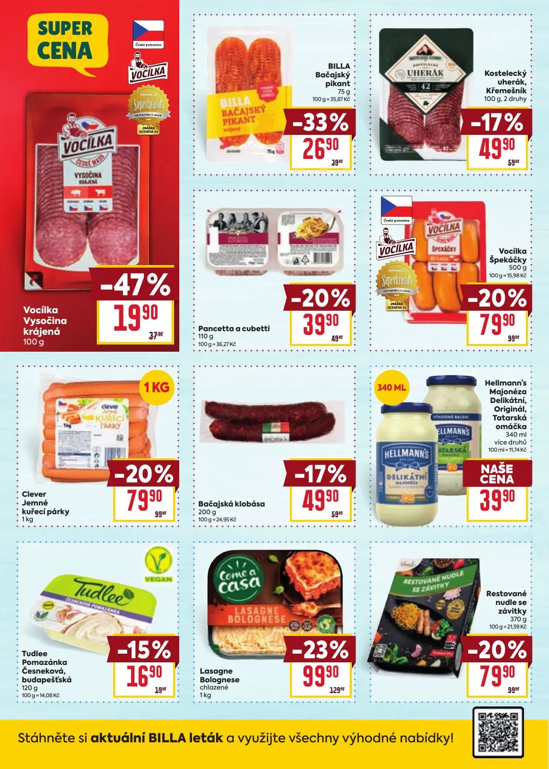 Billa leták, strana 20 z 39