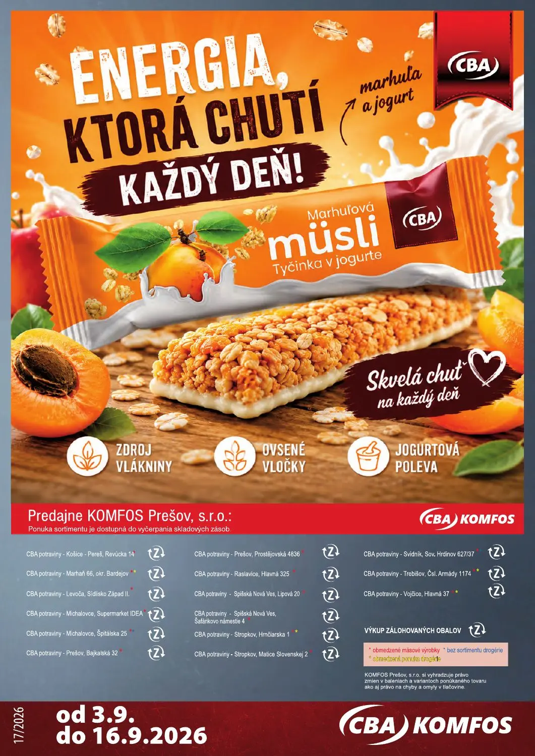 Cba Komfos leták, strana 24 z 24