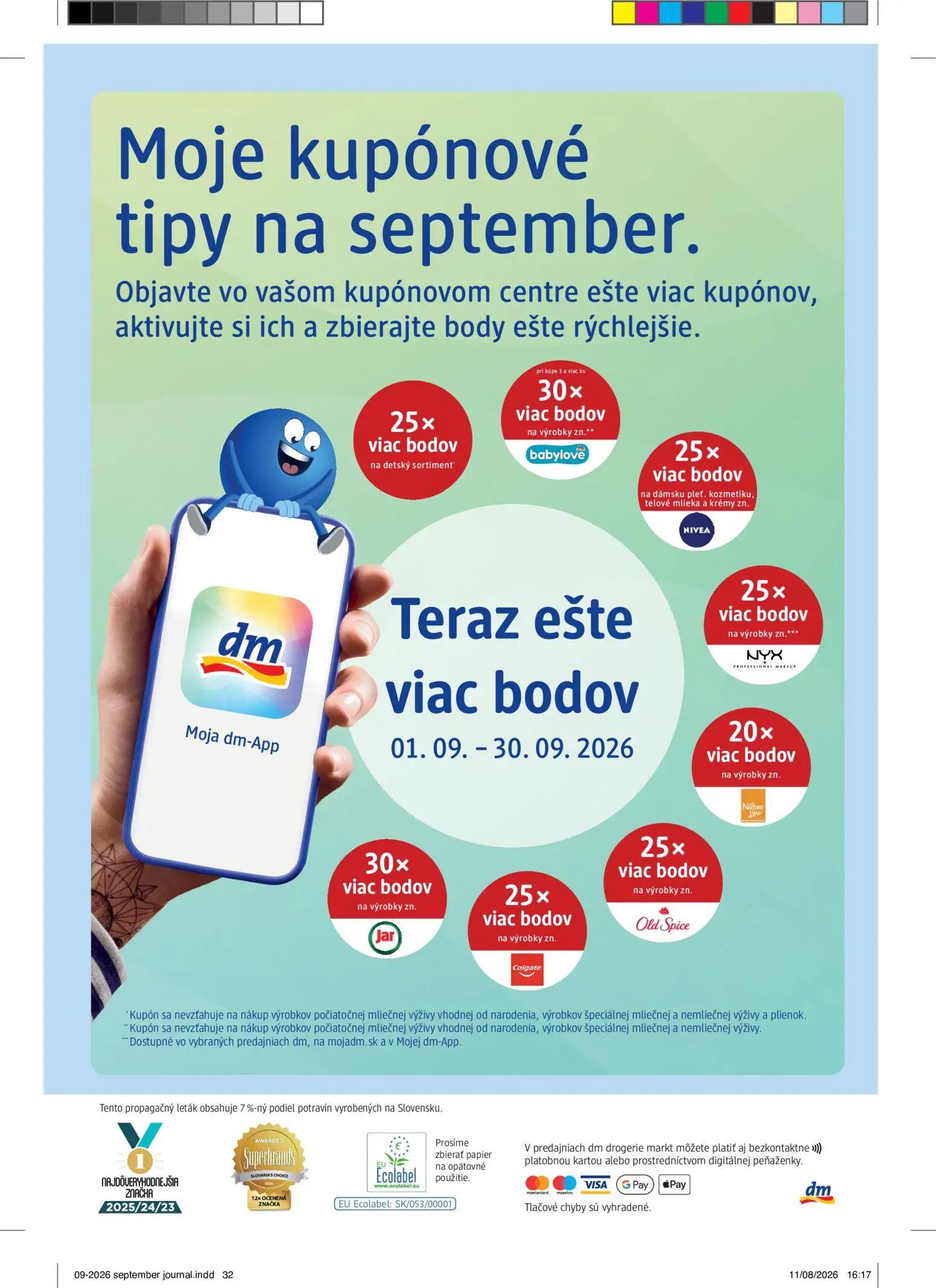 DM Drogerie leták, strana 32 z 32