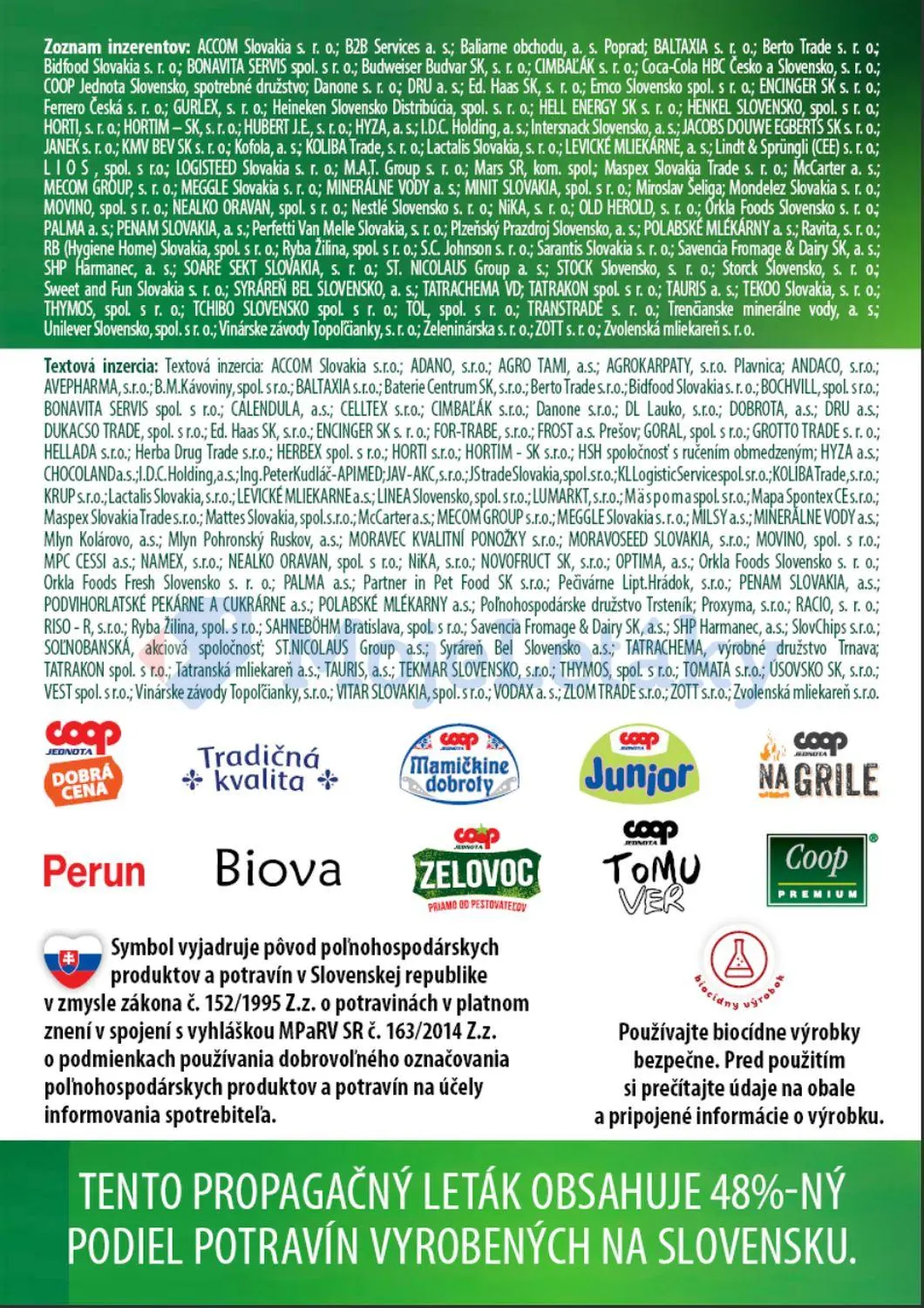 Coop Tempo leták, strana 60 z 60