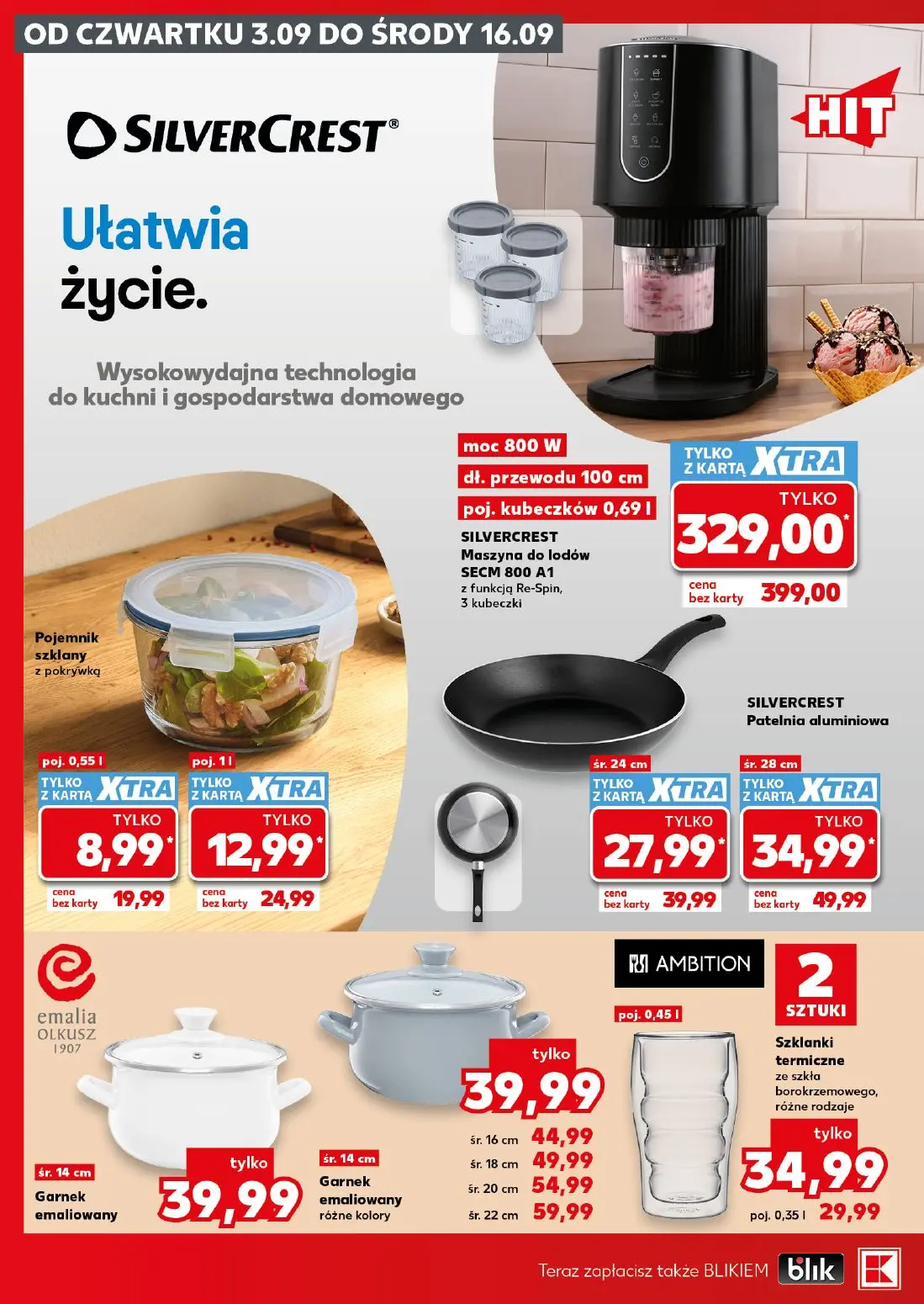 Kaufland gazetka, strona 12 z 20 — SILVERCREST Patelnia aluminiowa, SILVERCREST Patelnia aluminiowa, Garnek emaliowany