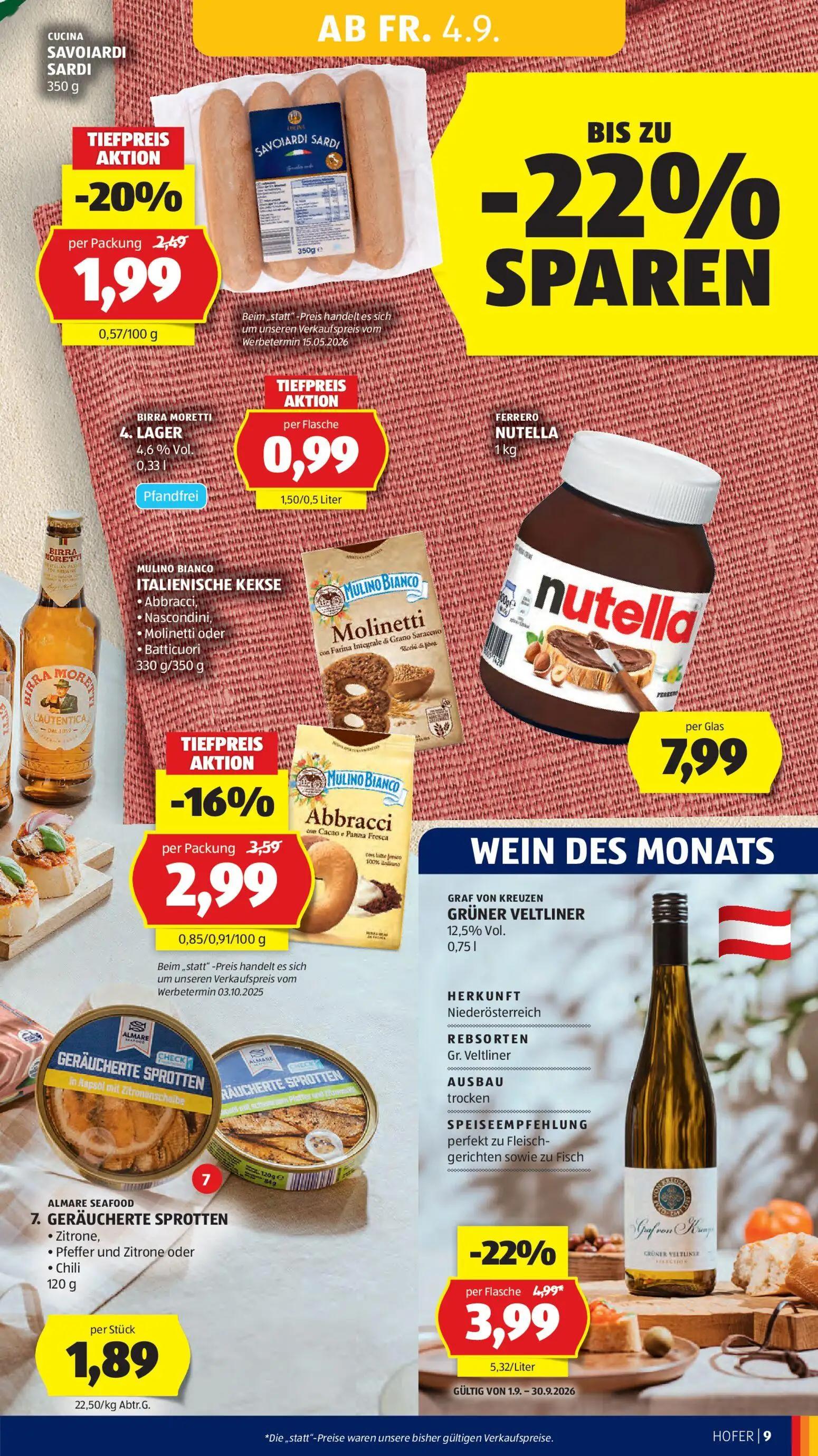 Hofer Prospekt, Seite 15 von 44