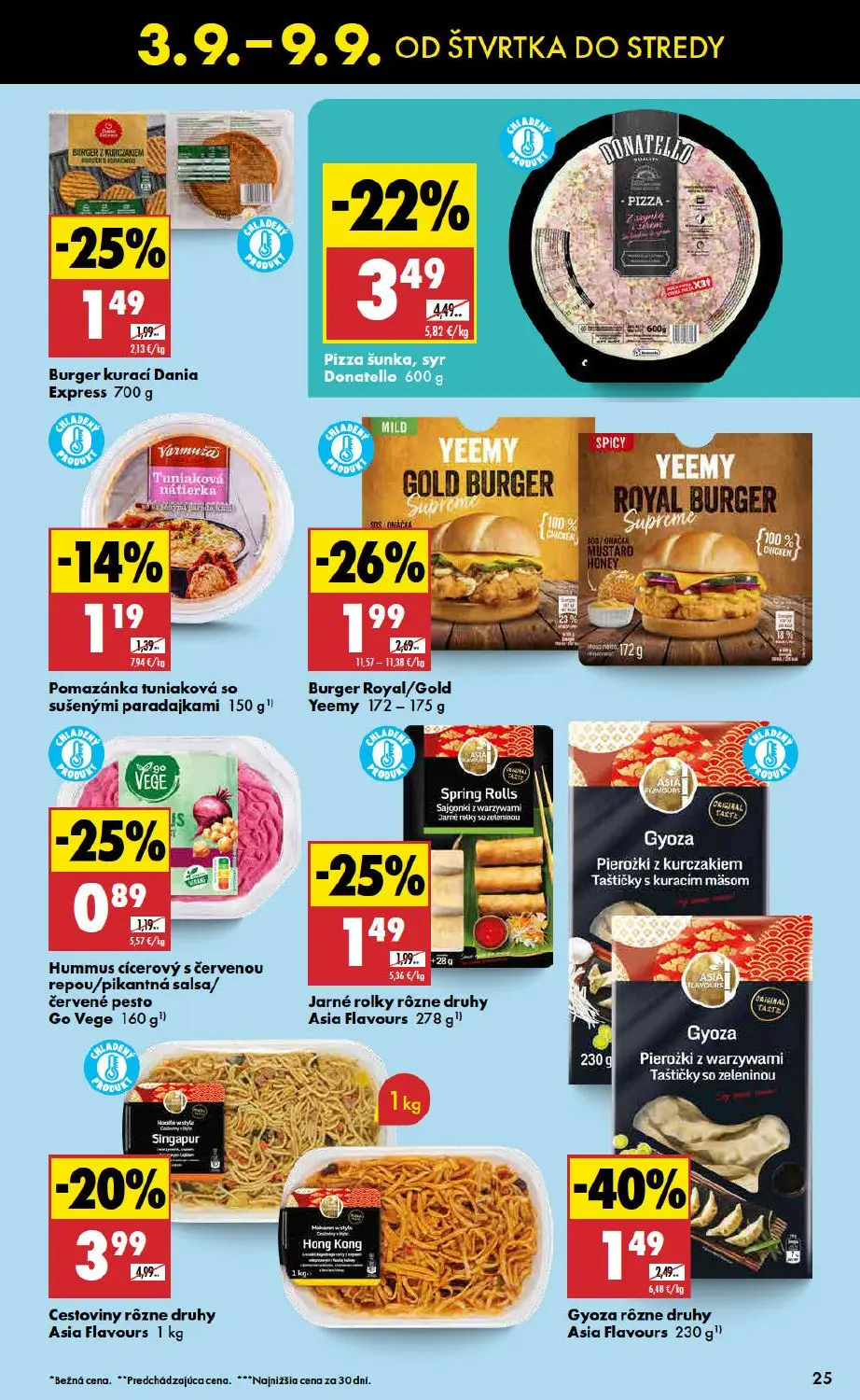Biedronka leták, strana 25 z 48 — Cestoviny rôzne druhy Asia Flavours