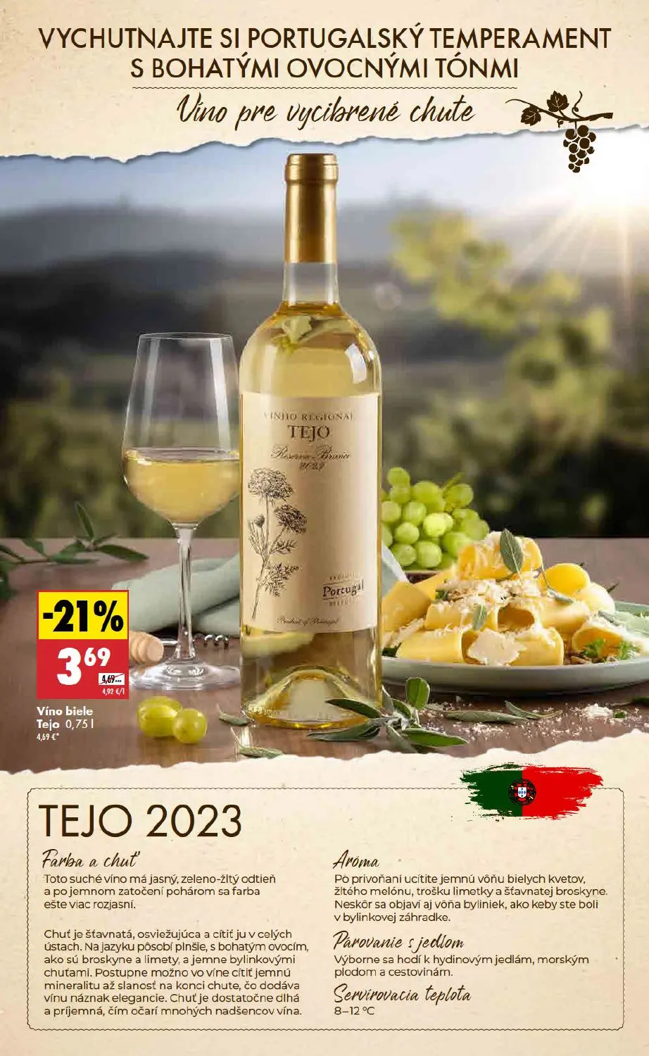 Biedronka leták, strana 38 z 48 — Tejo 2023 Víno biele