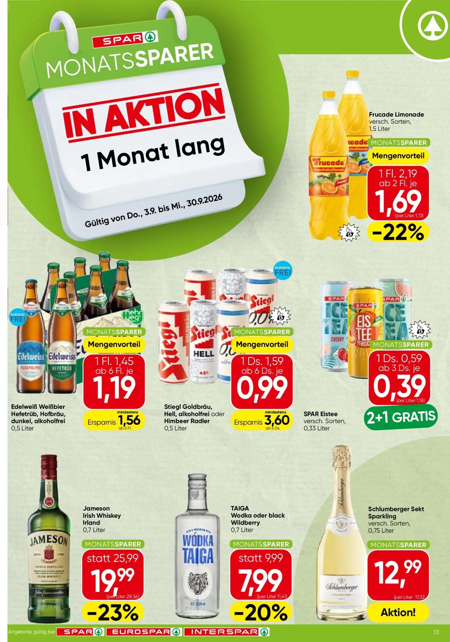 Spar Prospekt, Seite 13 von 16