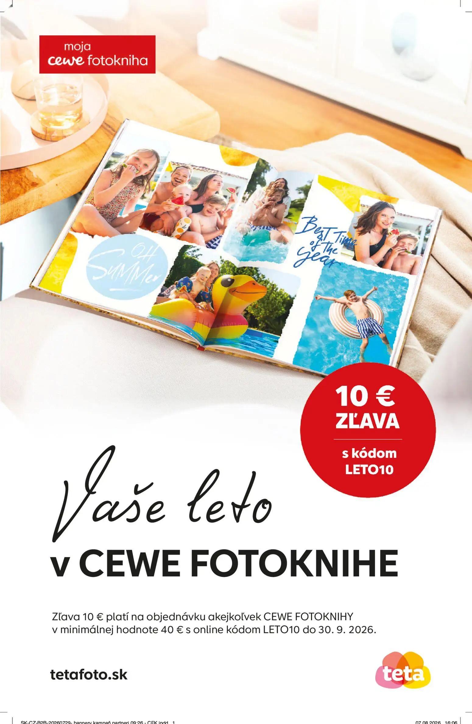 Teta Drogerie leták, strana 17 z 18 — CEWE FOTOKNIHY