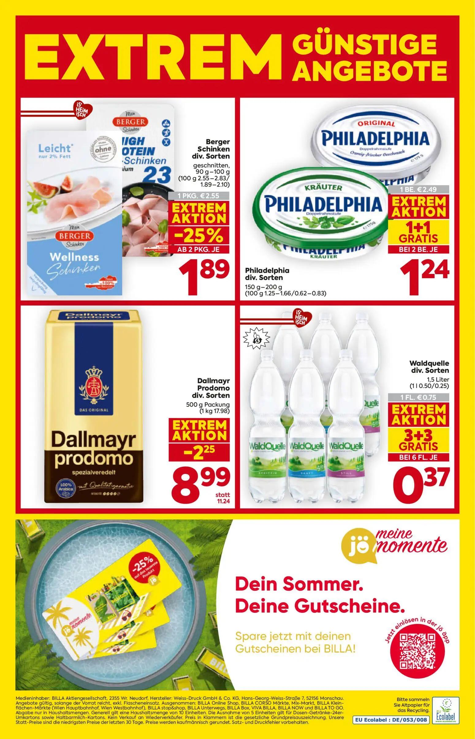 Billa Prospekt, Seite 16 von 16