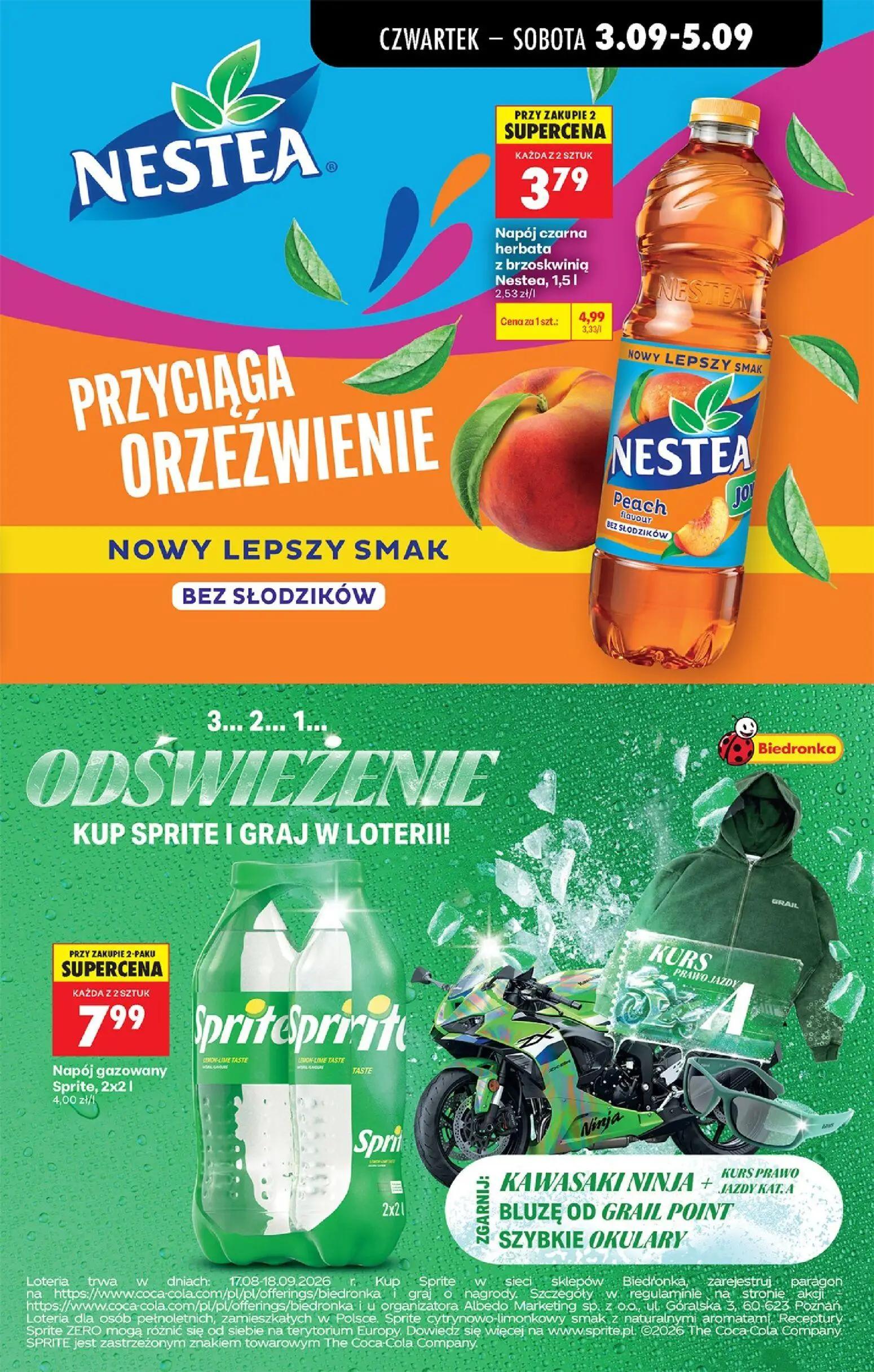 Biedronka gazetka, strona 61 z 75 — Napój gazowany Sprite