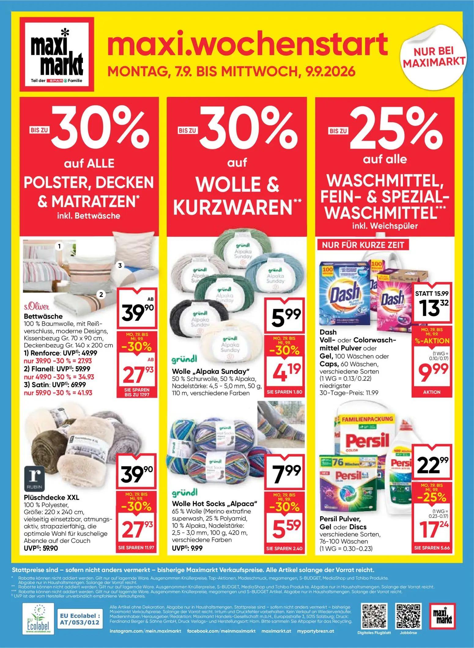 Maximarkt Prospekt, Seite 24 von 24 — Plüschdecke XXL 100% Polyester, Größe: 220 x 240 cm, vielseitig einsetzbar, atmungsakt…