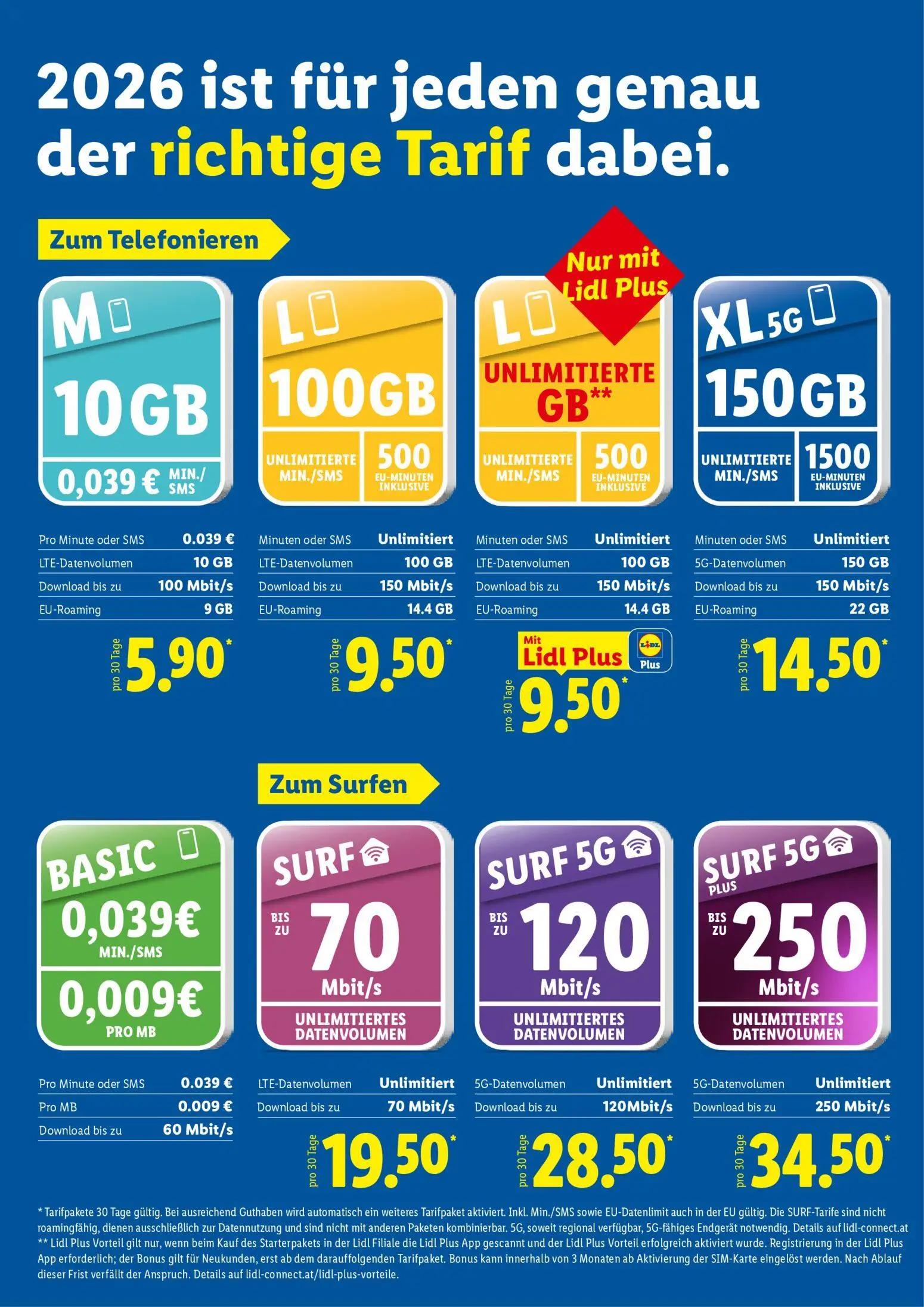 Lidl Prospekt, Seite 2 von 4 — MO, LO, LO Nur mit Lidl Plus
