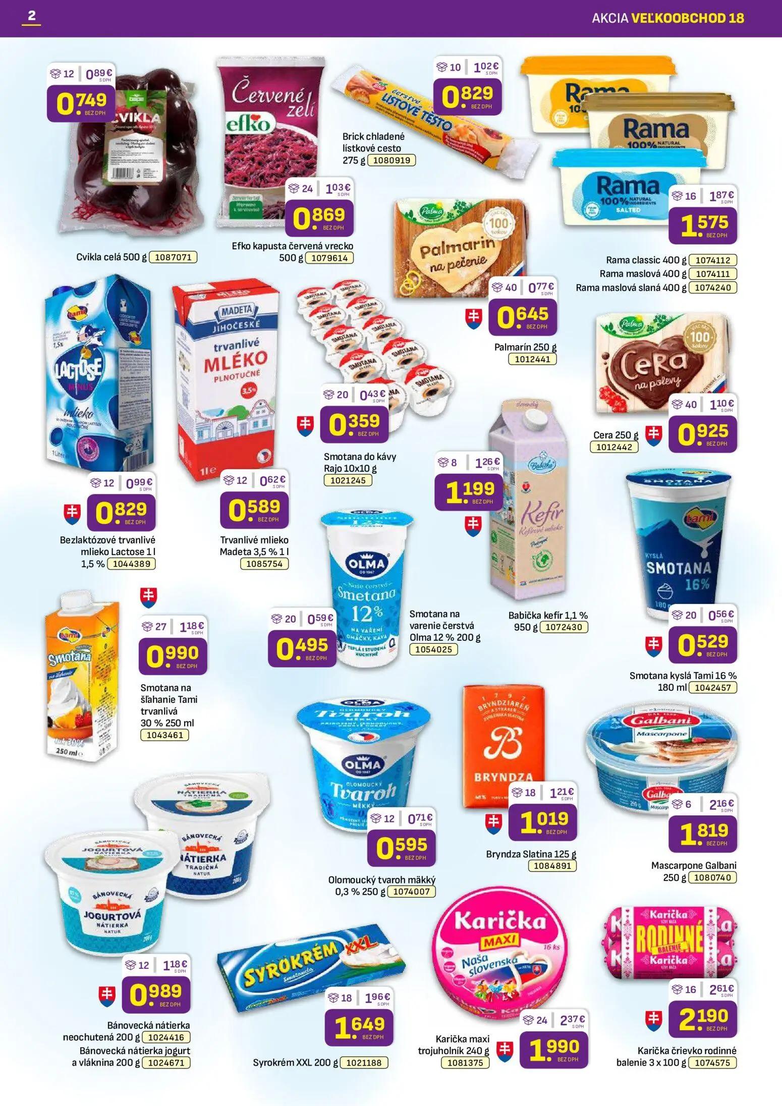 Libex leták, strana 2 z 36 — Karička črievko rodinné balenie, Karička maxi trojuholník, Mascarpone Galbani