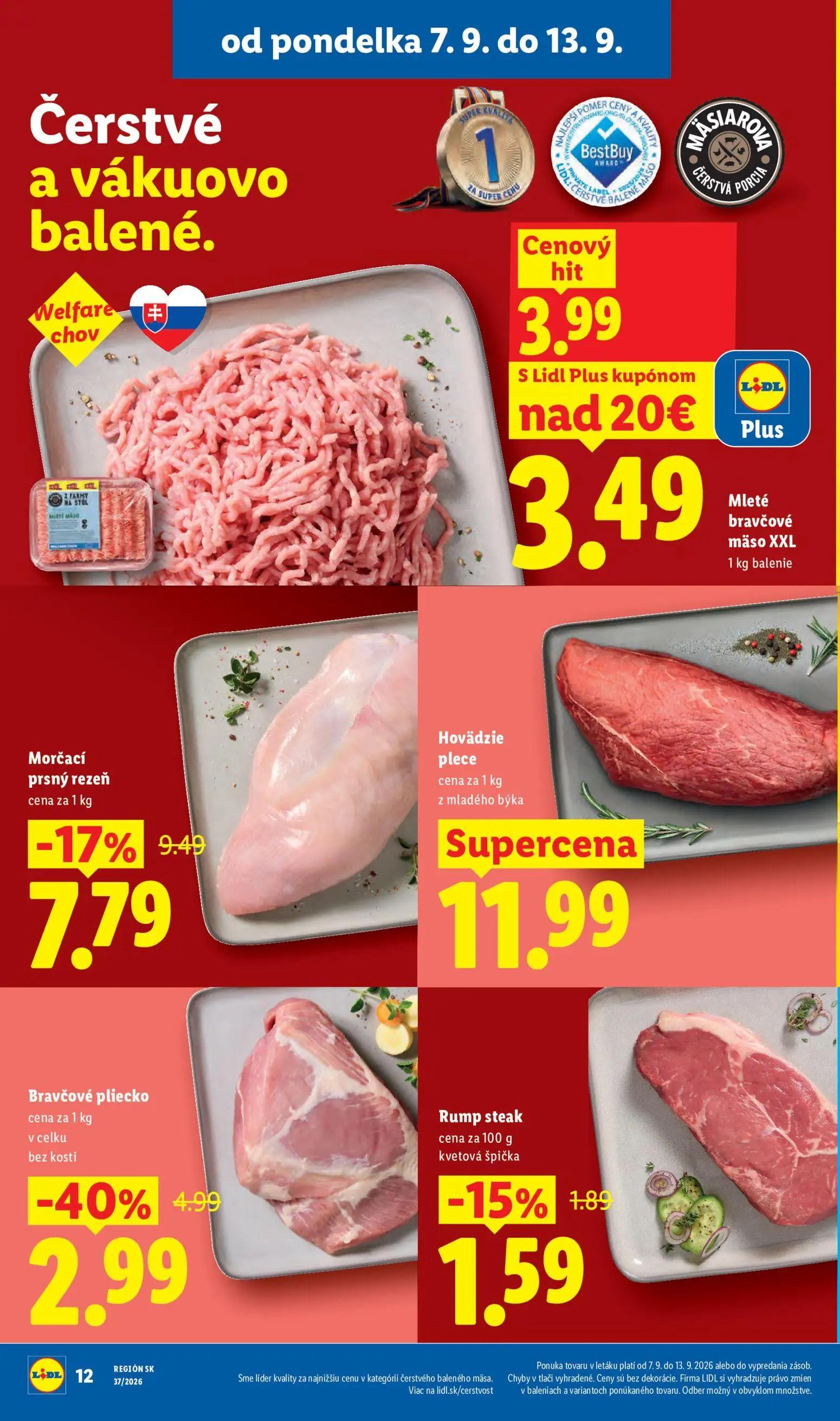 Lidl leták, strana 14 z 100 — Bravčové pliecko