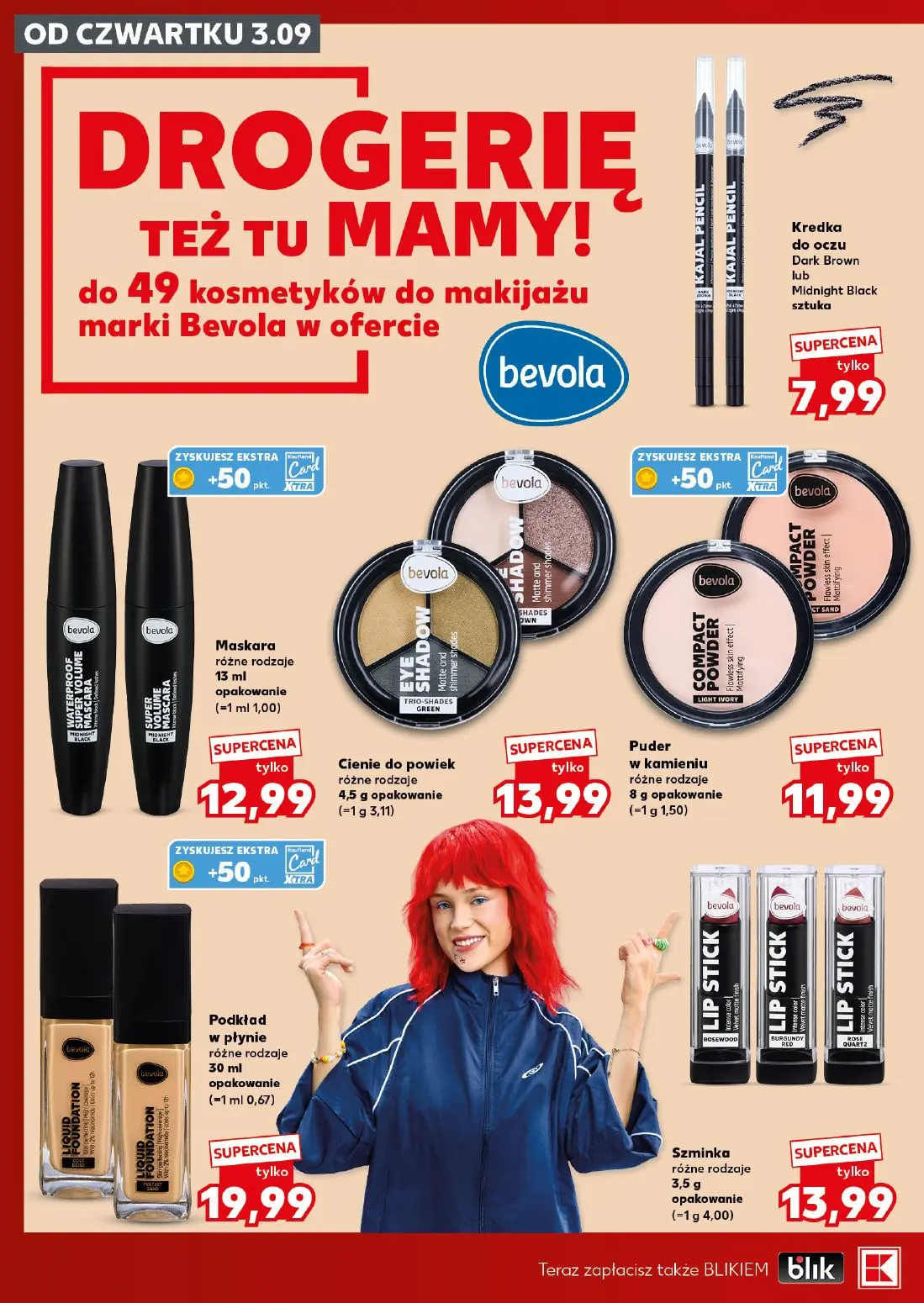 Kaufland gazetka, strona 22 z 24 — Maskara różne rodzaje, Podkład w płynie różne rodzaje