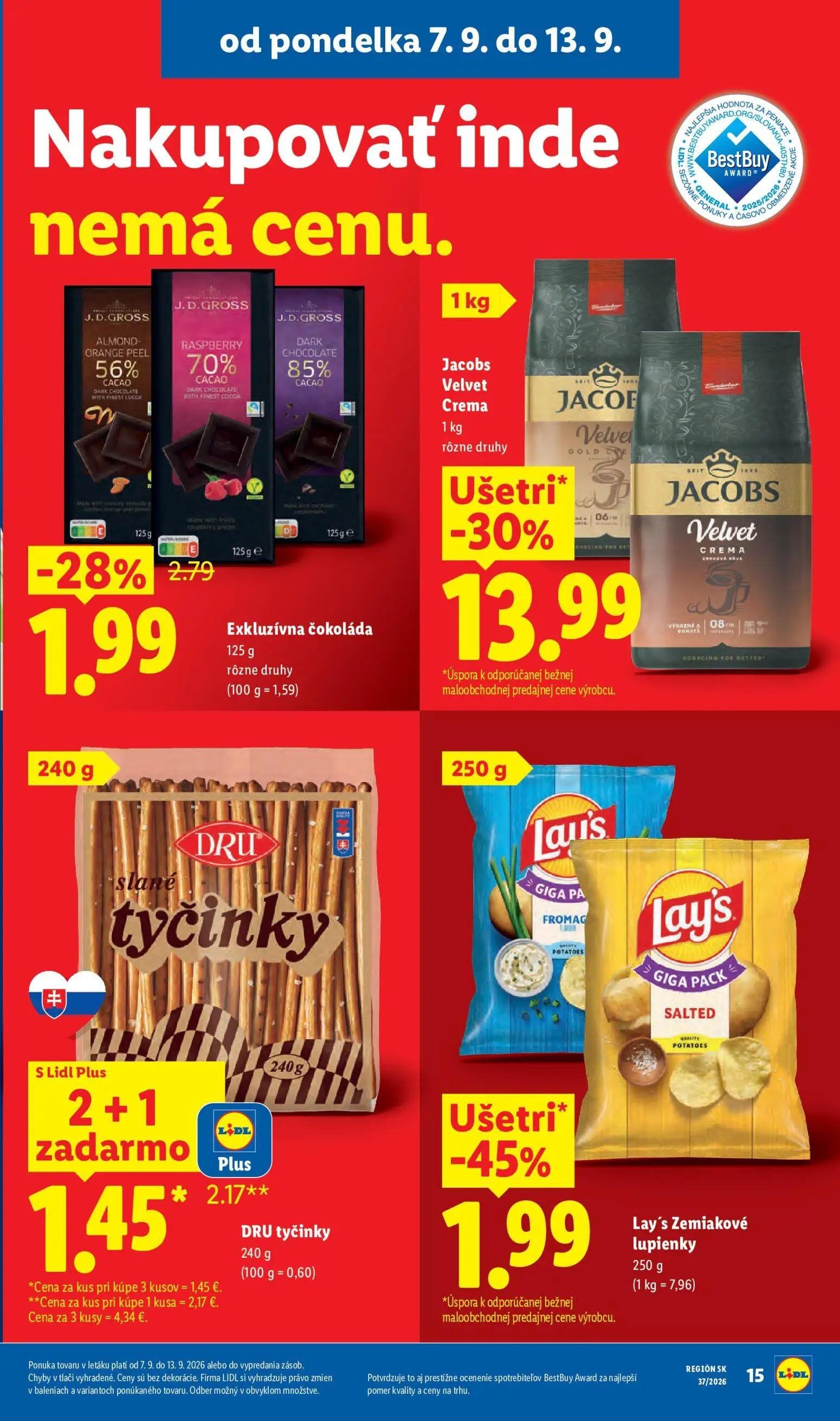 Lidl leták, strana 17 z 100 — Jacobs Velvet Crema