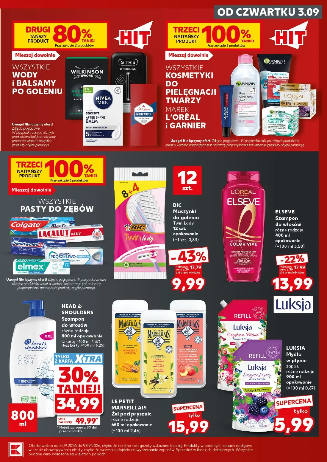 Kaufland gazetka, strona 23 z 24 — ELSEVE Szampon do włosów, LE PETIT MARSEILLAIS Żel pod prysznic
