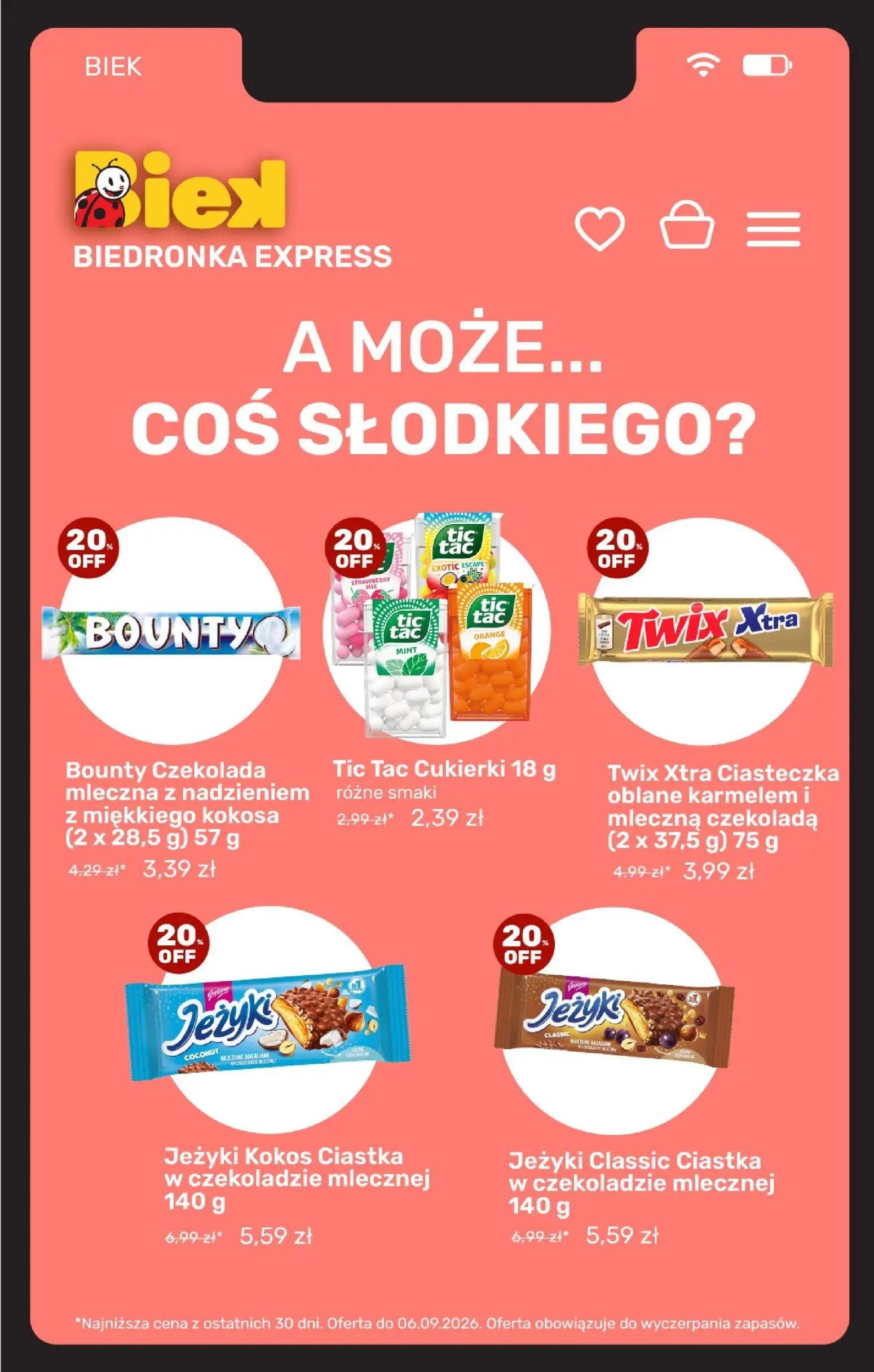 Biedronka gazetka, strona 11 z 22 — Jeżyki Kokos Ciastka w czekoladzie mlecznej, Jeżyki Classic Ciastka w czekoladzie mleczn…