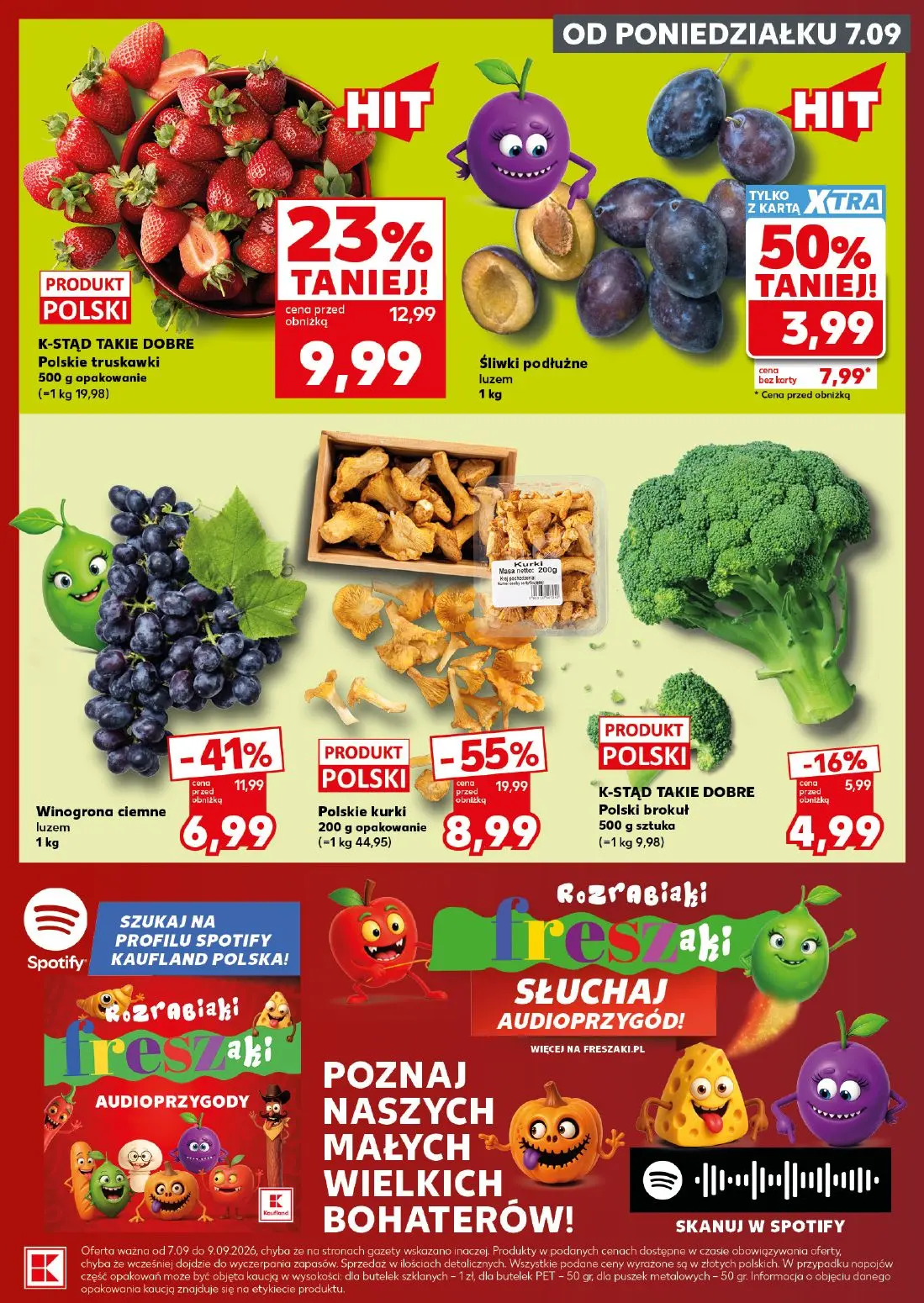 Kaufland gazetka, strona 3 z 28 — Polskie kurki, K-STĄD TAKIE DOBRE Polski brokuł