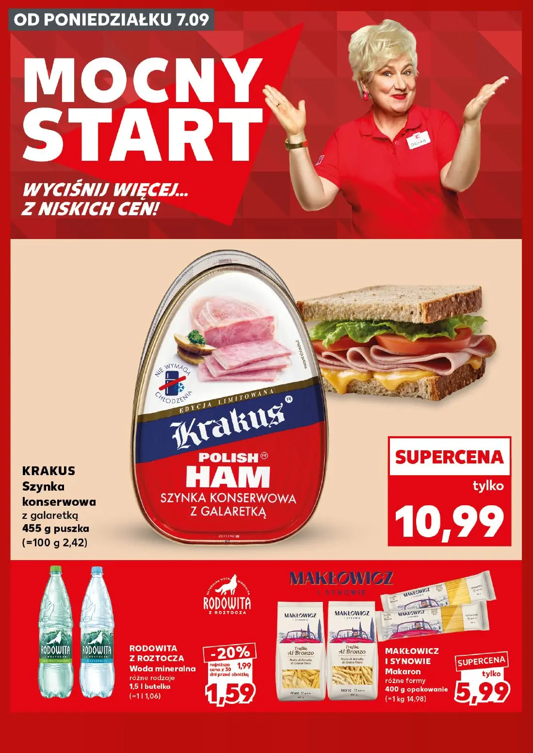 Kaufland gazetka, strona 4 z 28 — KRAKUS Szynka konserwowa z galaretką
