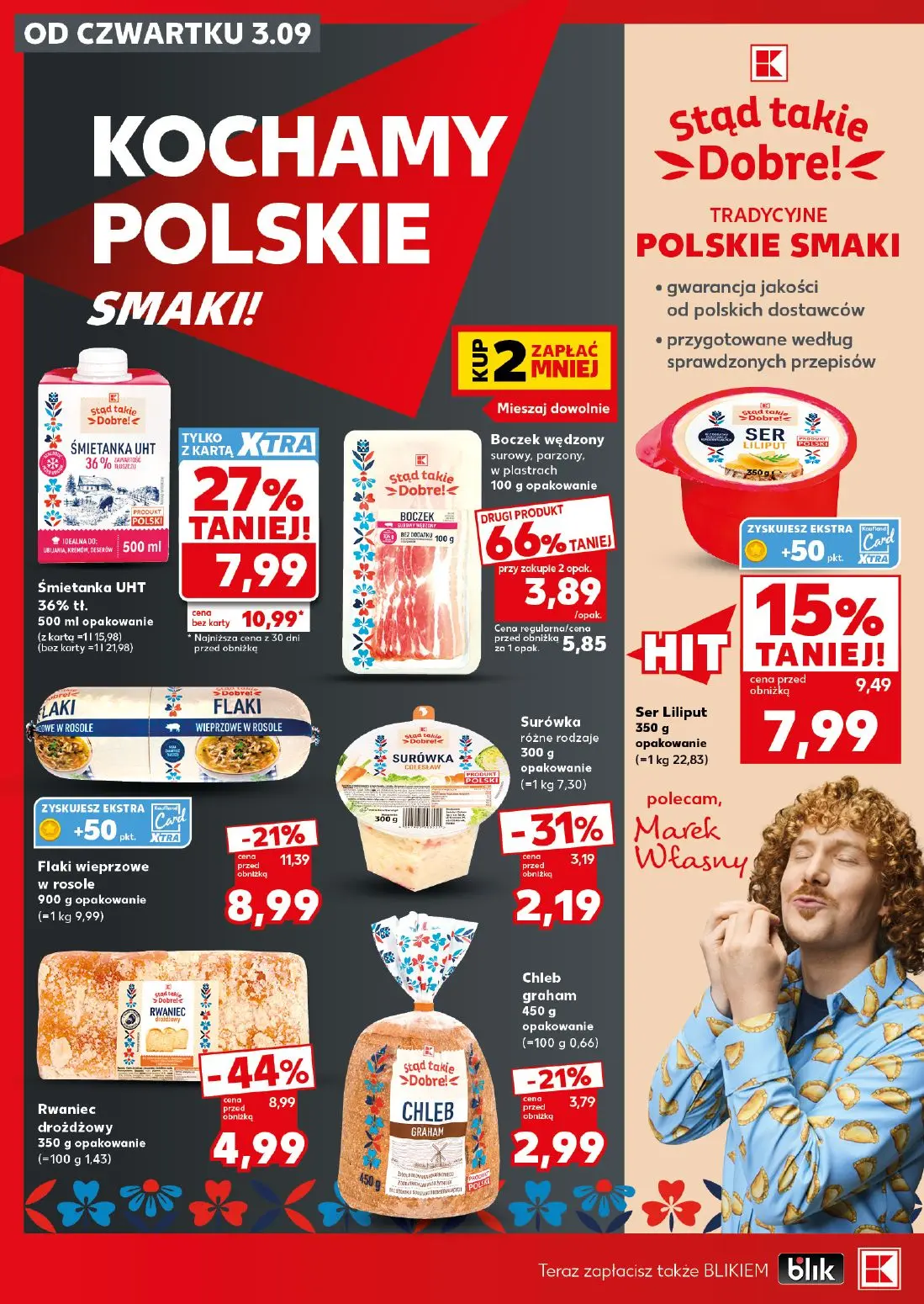Kaufland gazetka, strona 18 z 28 — Śmietanka UHT 36% tł., Ser Liliput, Chleb graham