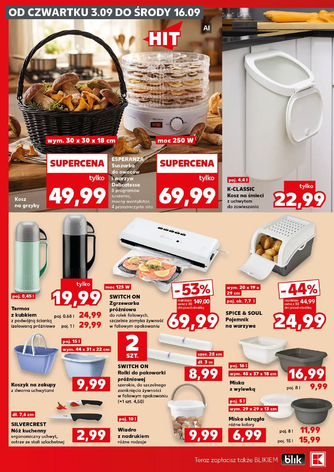 Kaufland gazetka, strona 26 z 28 — SWITCH ON Zgrzewarka próżniowa do rolek foliowych, szczelnie zamyka żywność w foliowym op…