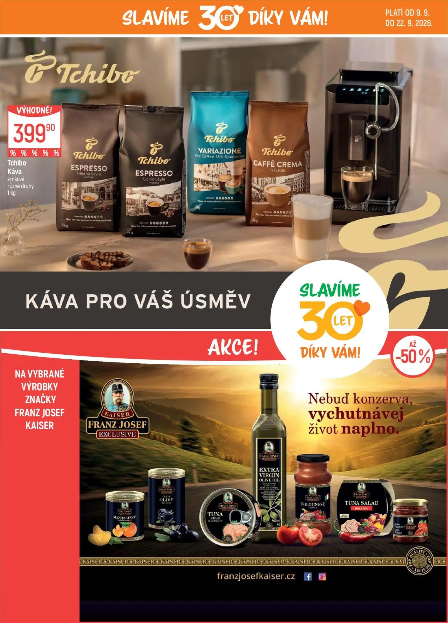 GLOBUS leták, strana 14 z 45 — Tchibo Káva zrnková