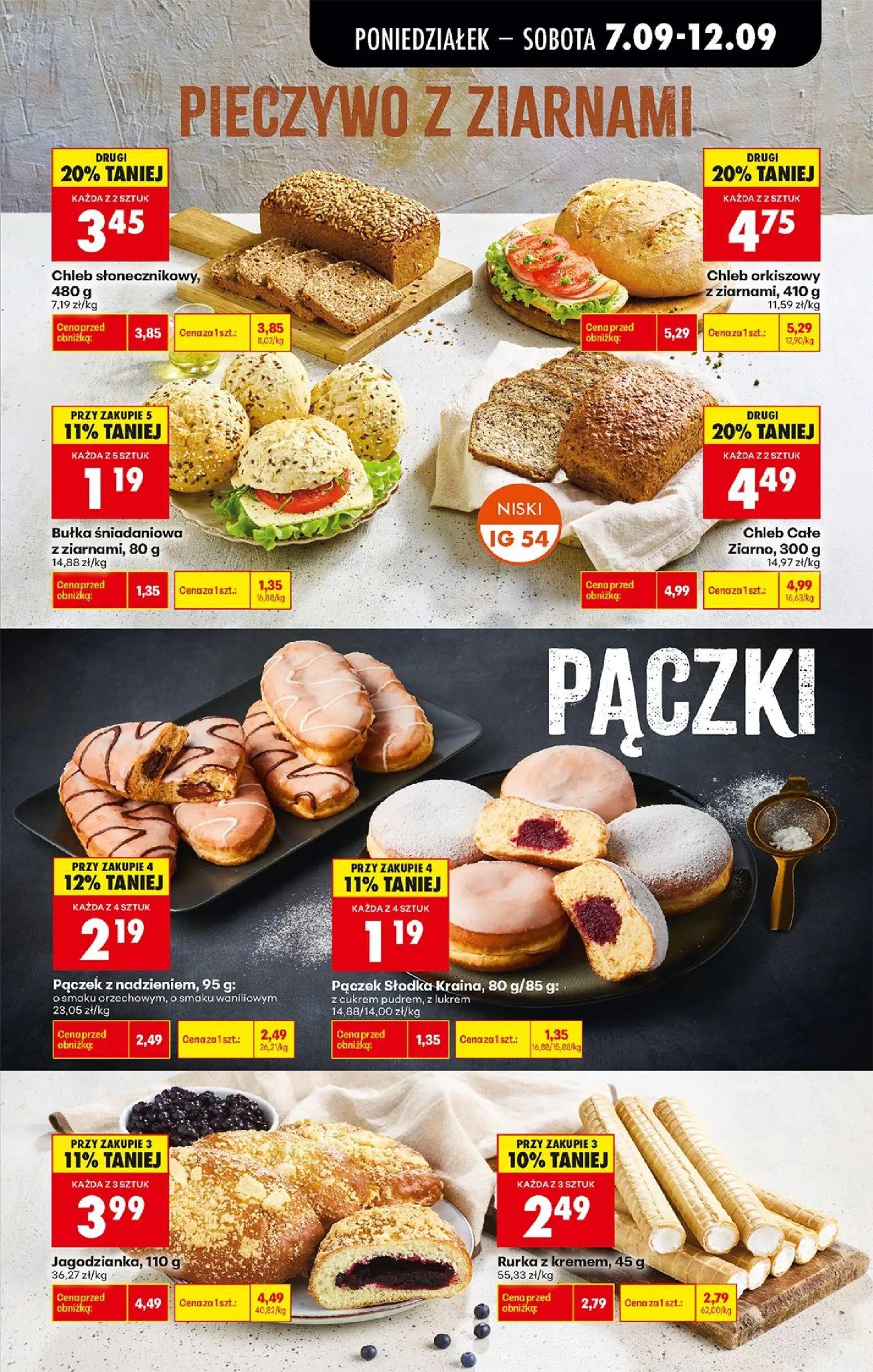 Biedronka gazetka, strona 31 z 91 — Jagodzianka, Pączek z nadzieniem, Rurka z kremem