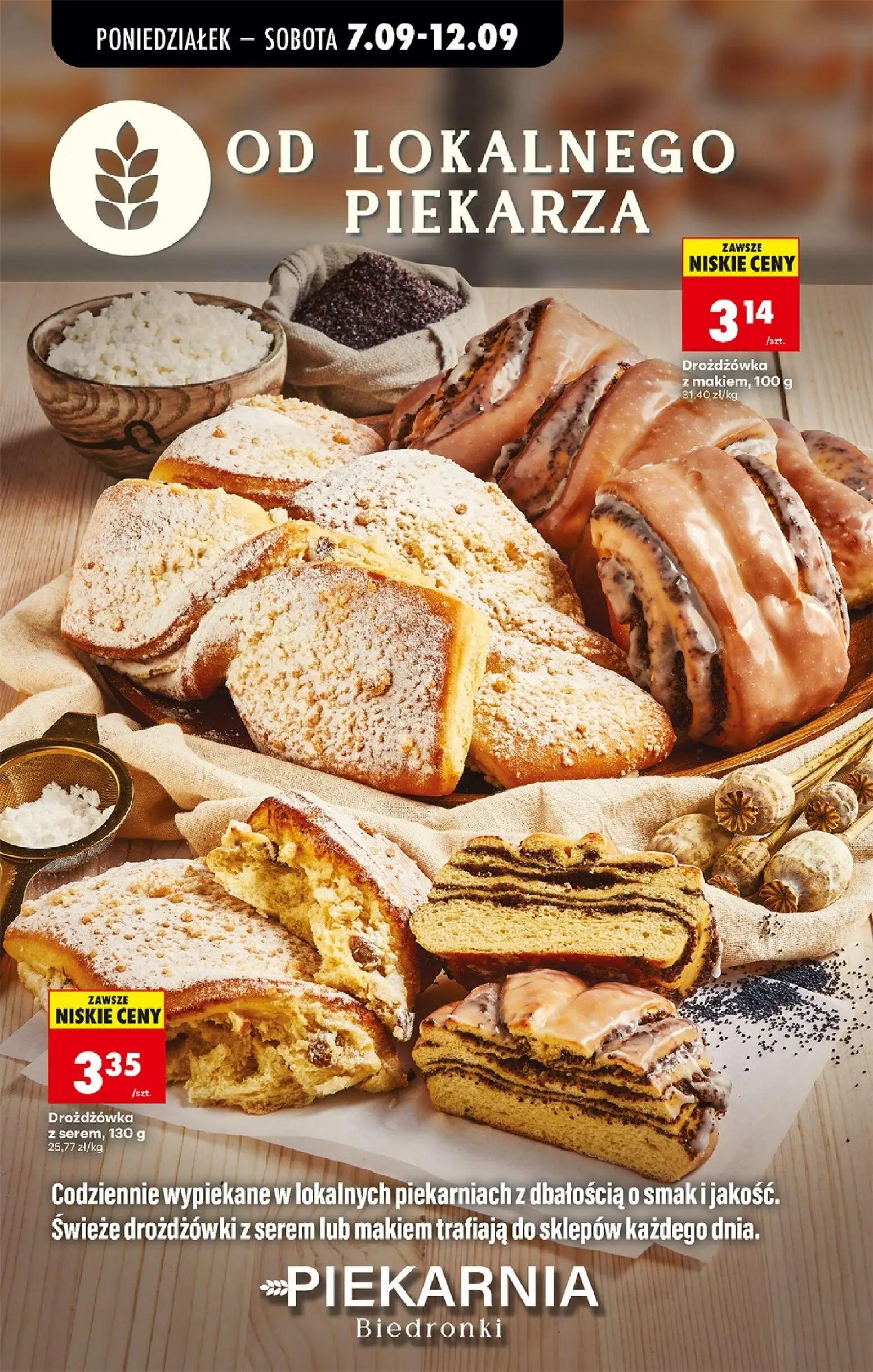 Biedronka gazetka, strona 32 z 91 — Drożdżówka z makiem, Drożdżówka z serem