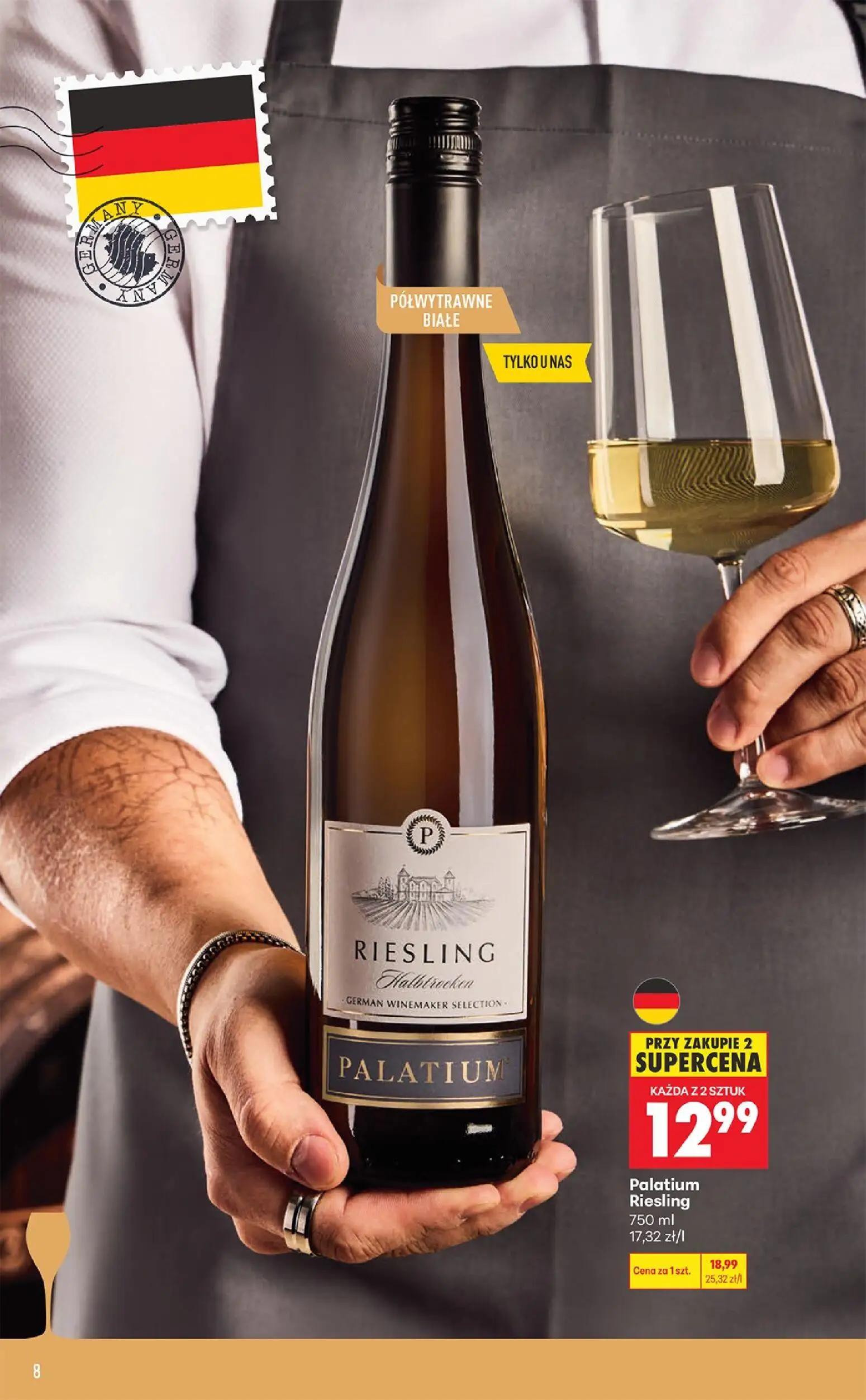 Biedronka gazetka, strona 8 z 36 — Palatium Riesling