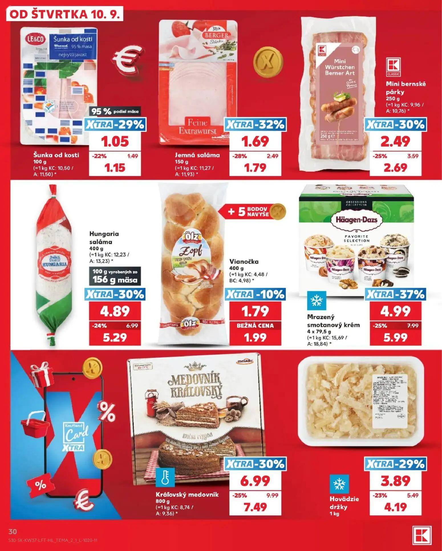Kaufland leták, strana 30 z 84 — Vianočka