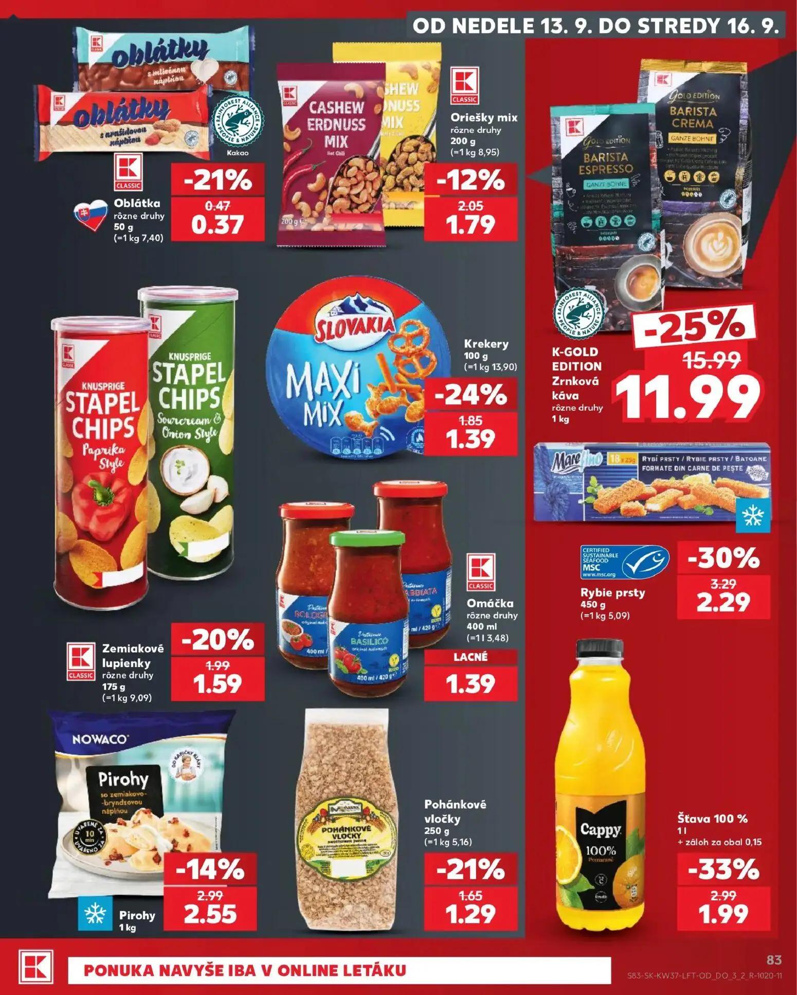 Kaufland leták, strana 83 z 84