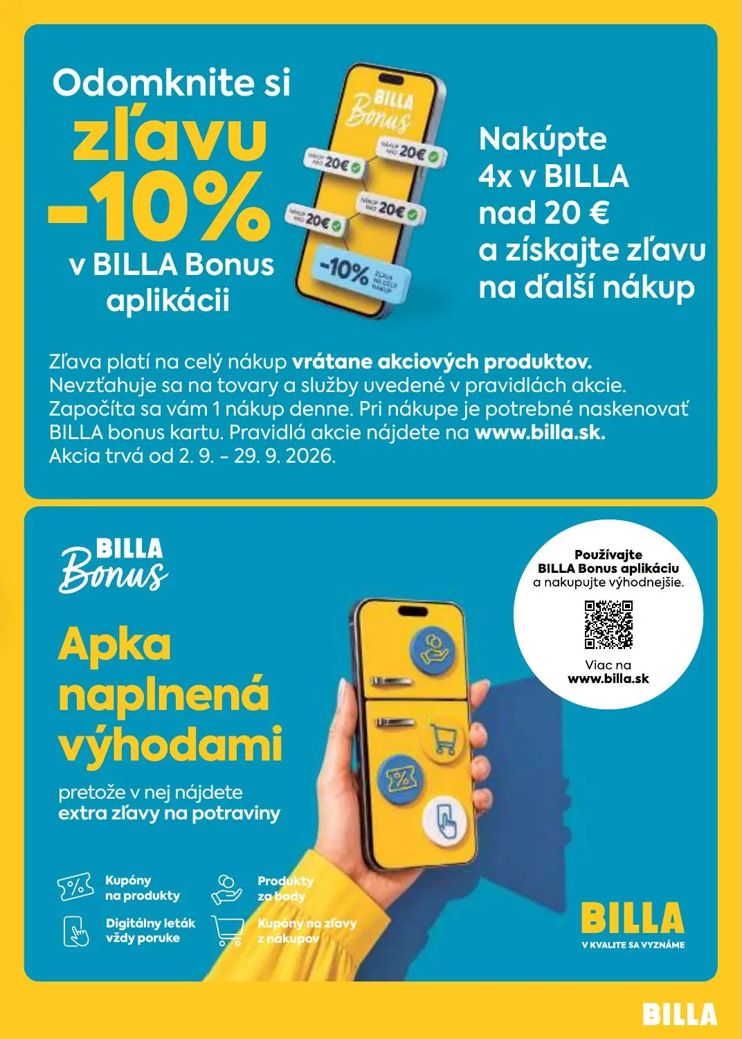 Billa leták, strana 3 z 31