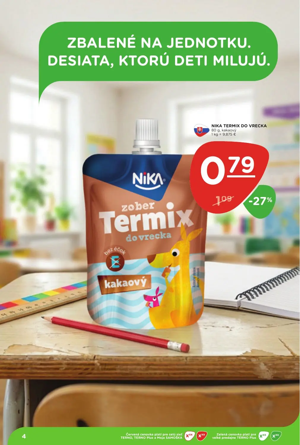 Terno leták, strana 4 z 25 — NIKA TERMIX DO VRECKA kakaový