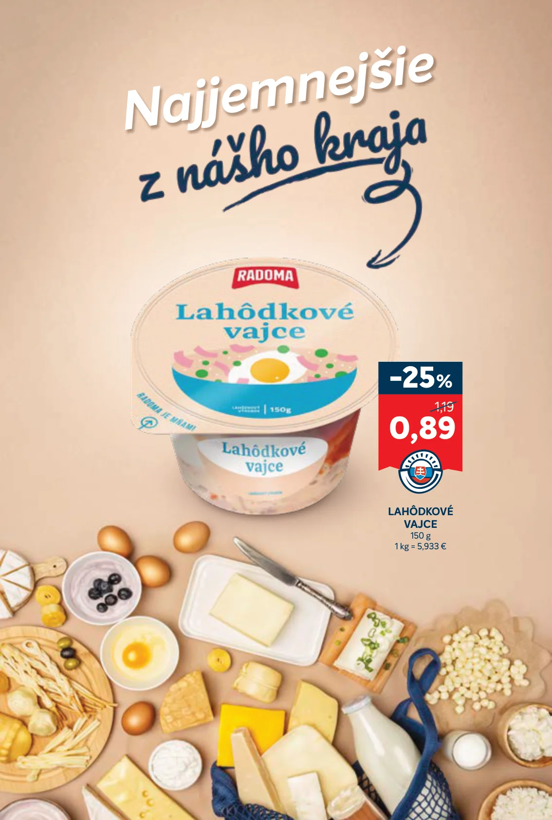 Kraj leták, strana 8 z 16 — Lahôdkové vajce