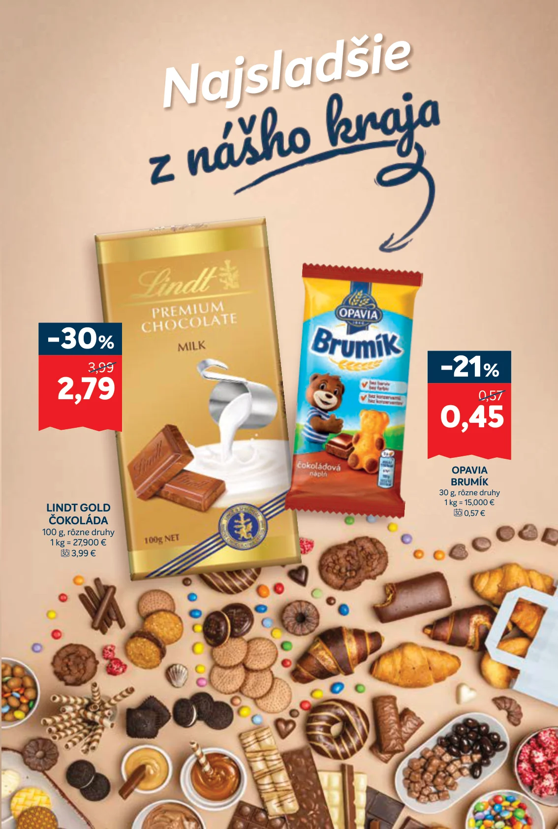 Kraj leták, strana 11 z 16 — LINDT GOLD ČOKOLÁDA, OPAVIA BRUMÍK