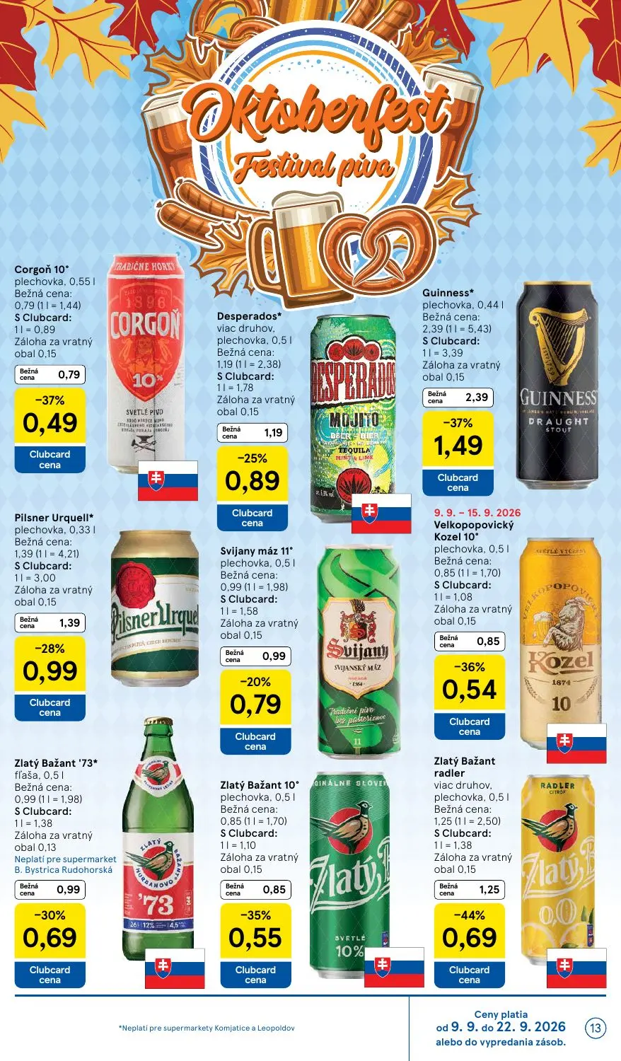 Tesco Supermarket leták, strana 13 z 26