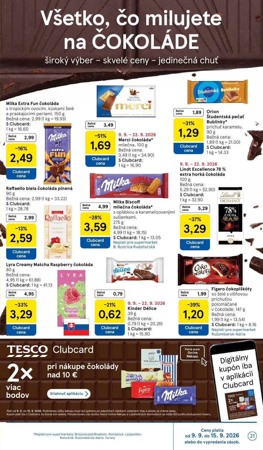Tesco Supermarket leták, strana 21 z 26