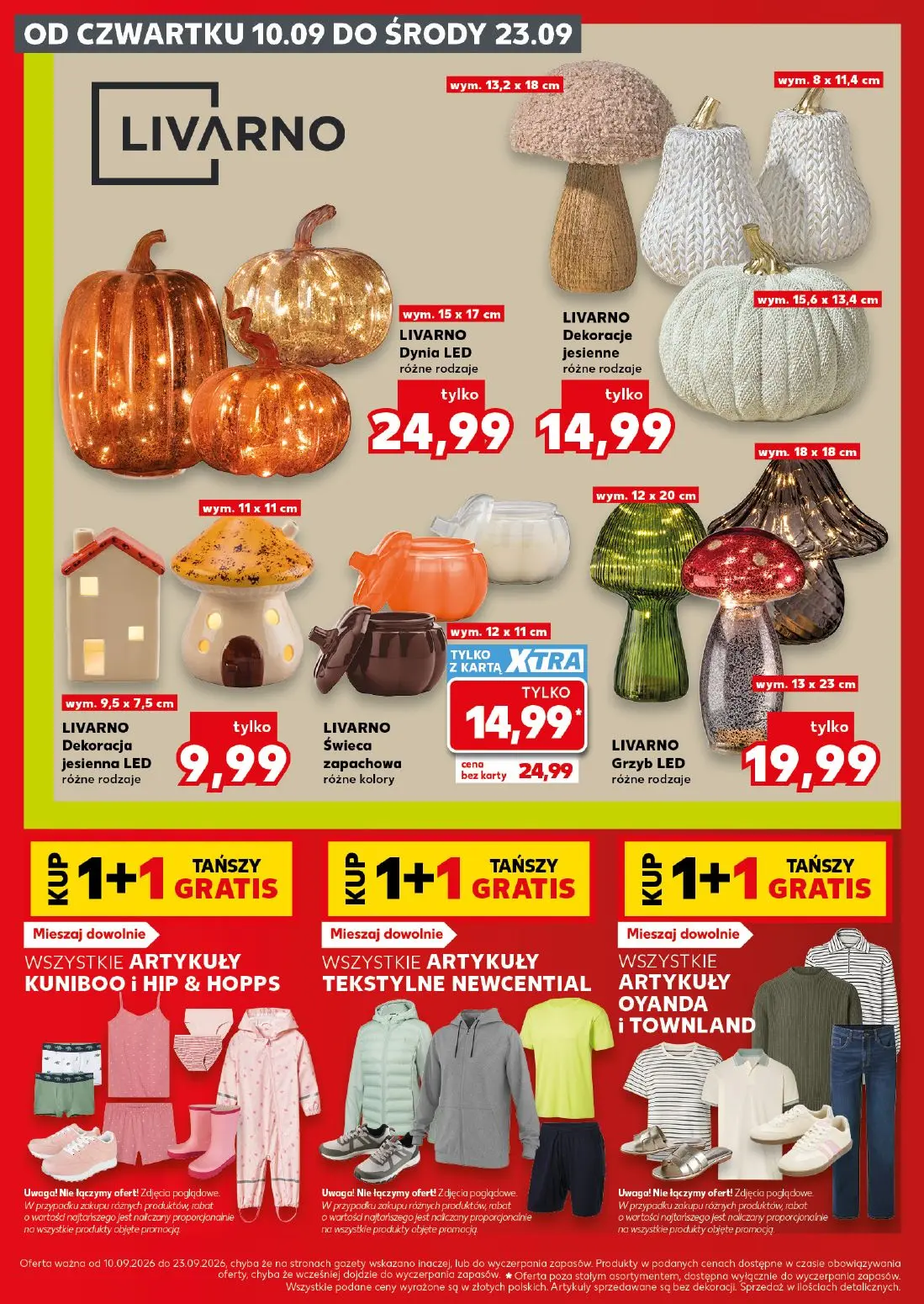 Kaufland gazetka, strona 18 z 18 — LIVARNO Świeca zapachowa, LIVARNO Dynia LED, LIVARNO Dekoracje jesienne