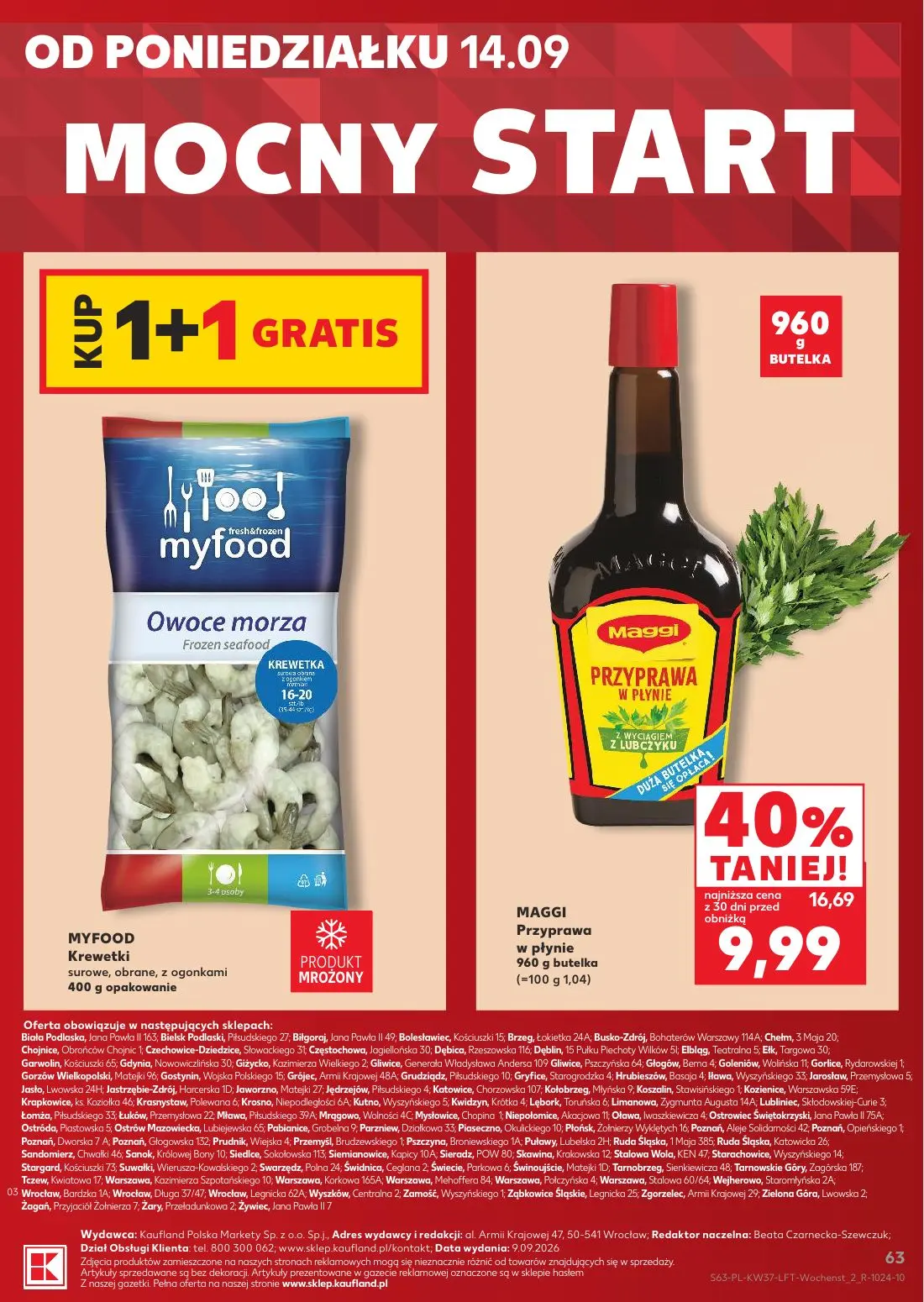 Kaufland gazetka, strona 63 z 65