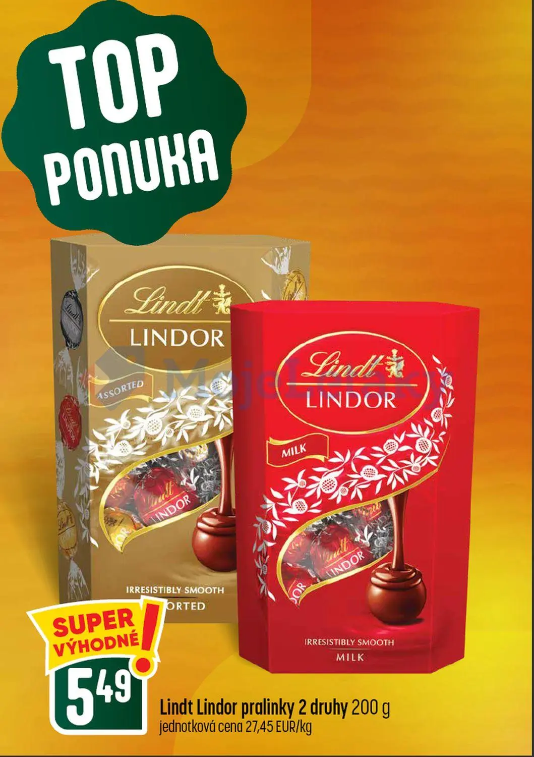 Coop Tempo leták, strana 5 z 60 — Lindt Lindor pralinky