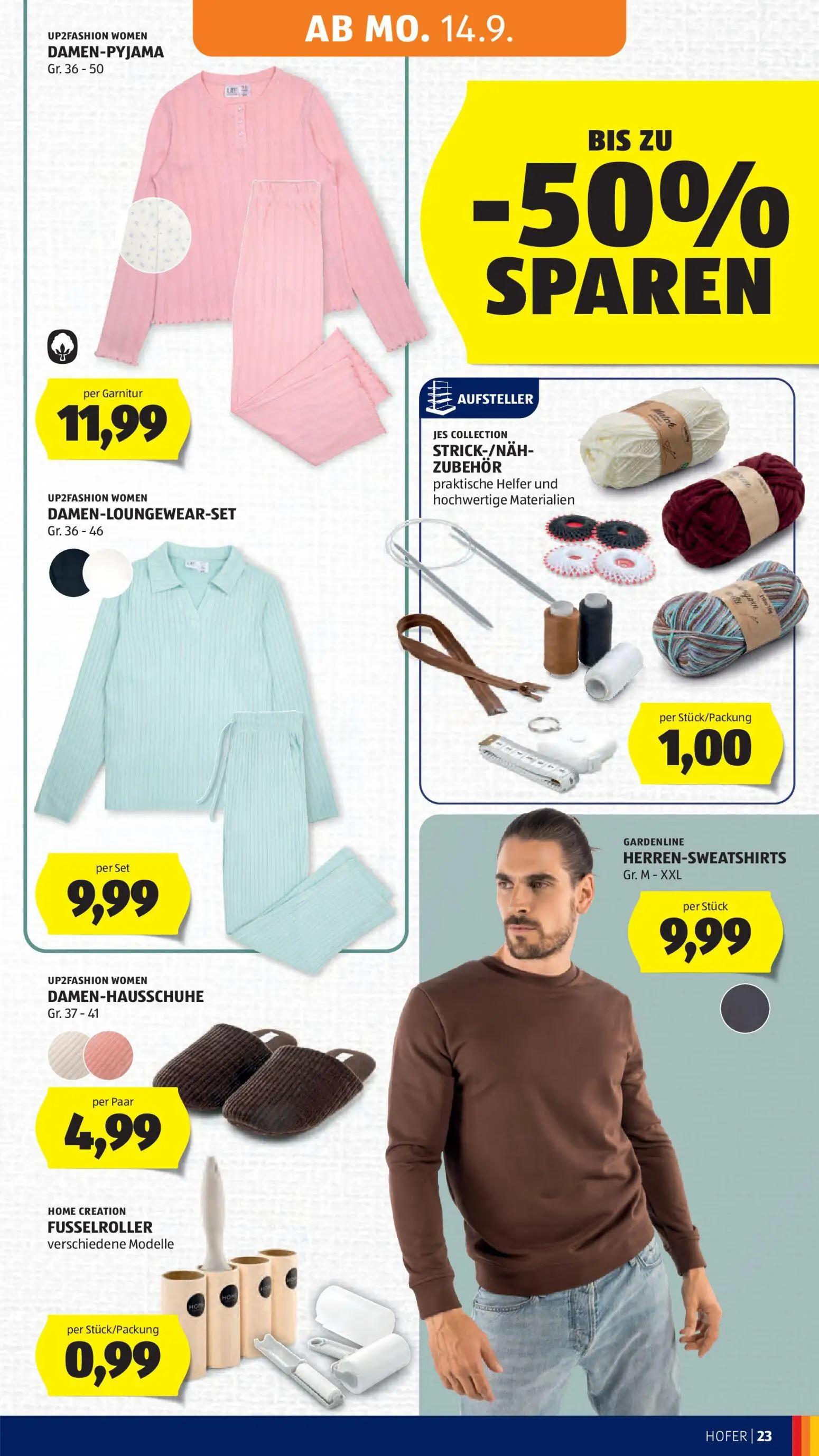 Hofer Prospekt, Seite 33 von 47