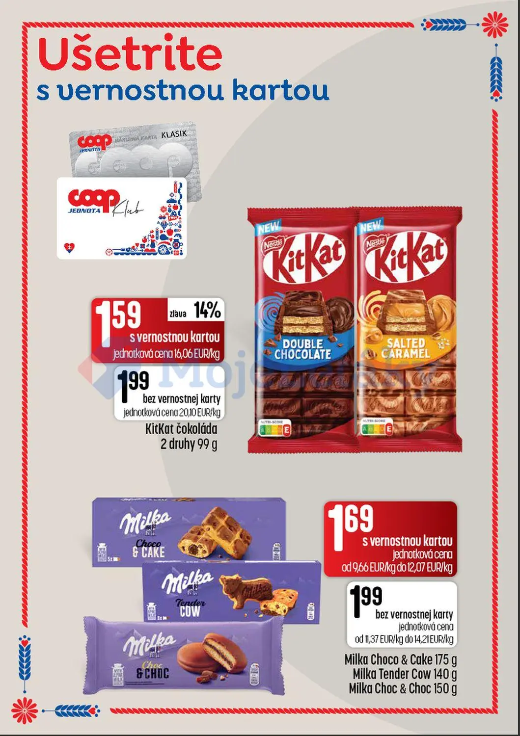 Coop Tempo leták, strana 32 z 60 — KitKat čokoláda, Milka Choco & Cake, Milka Tender Cow