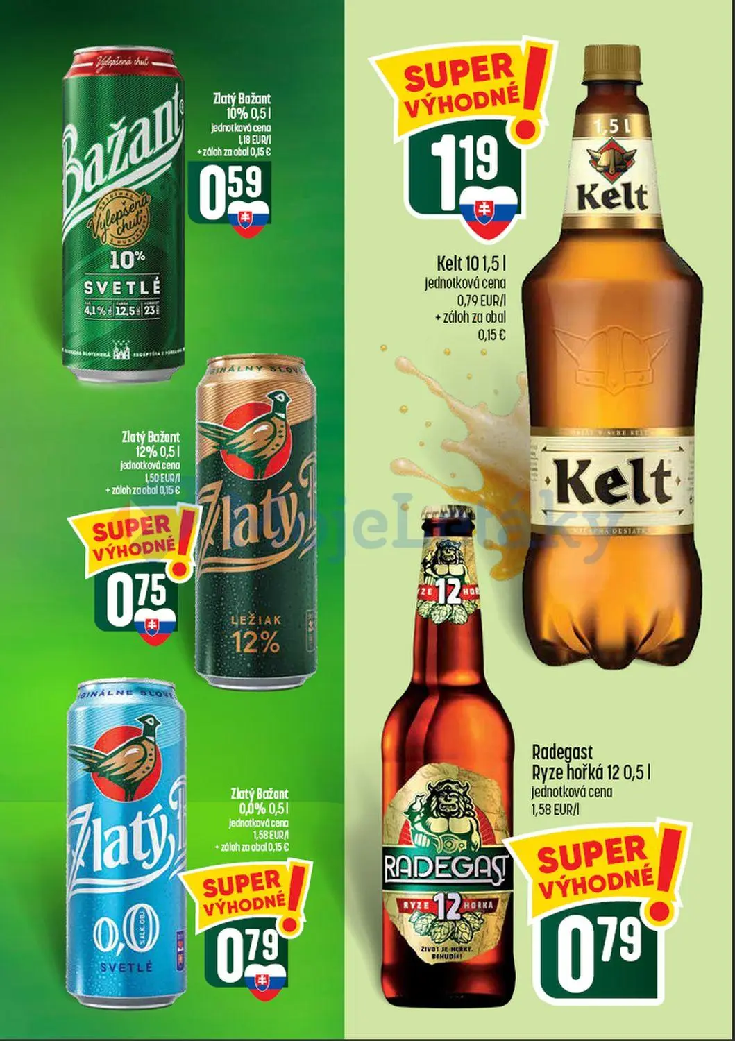 Coop Tempo leták, strana 53 z 60 — Zlatý Bažant, Kelt, Zlatý Bažant LEŽIAK