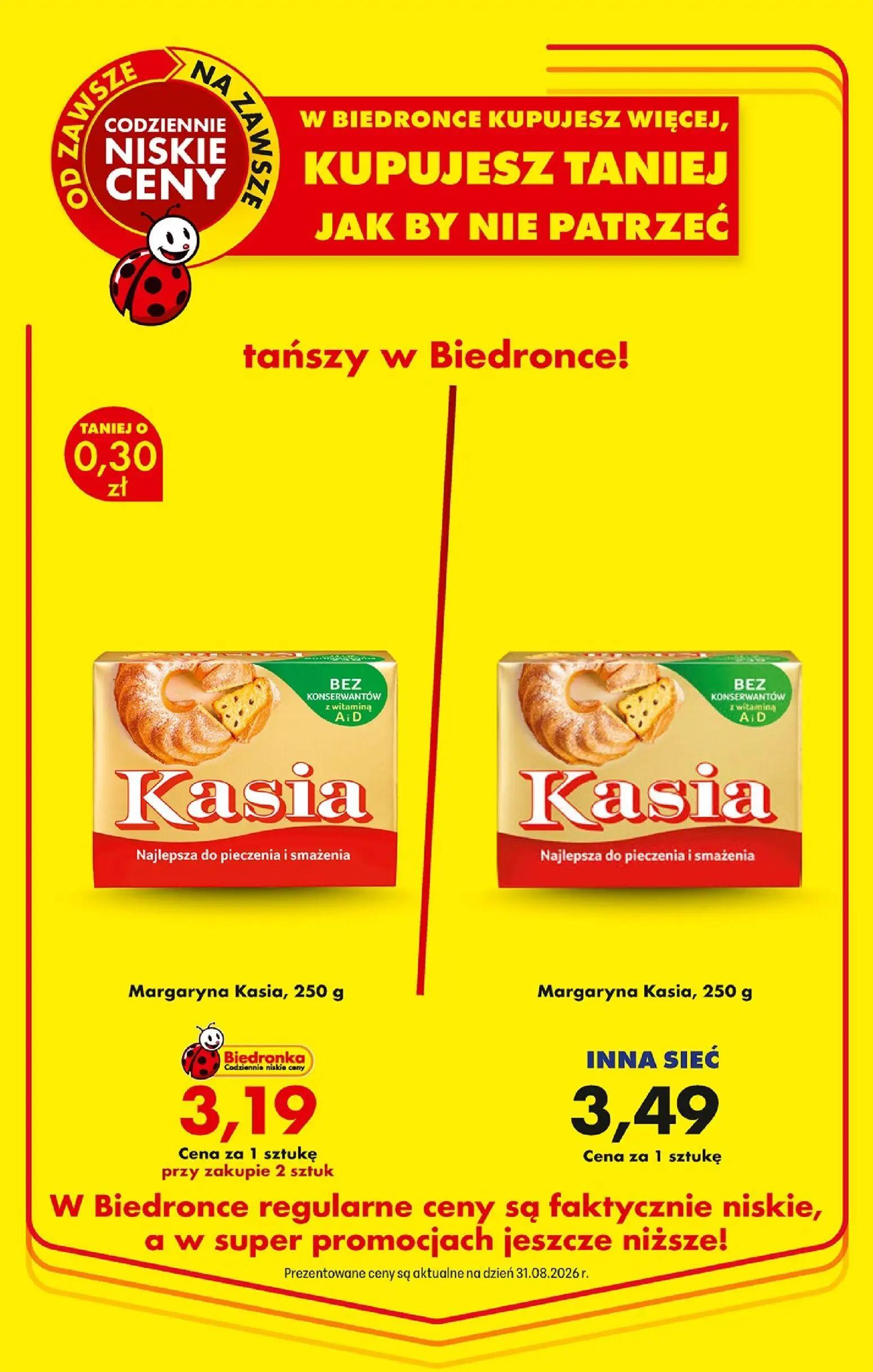 Biedronka gazetka, strona 19 z 95 — Margaryna Kasia, Margaryna Kasia