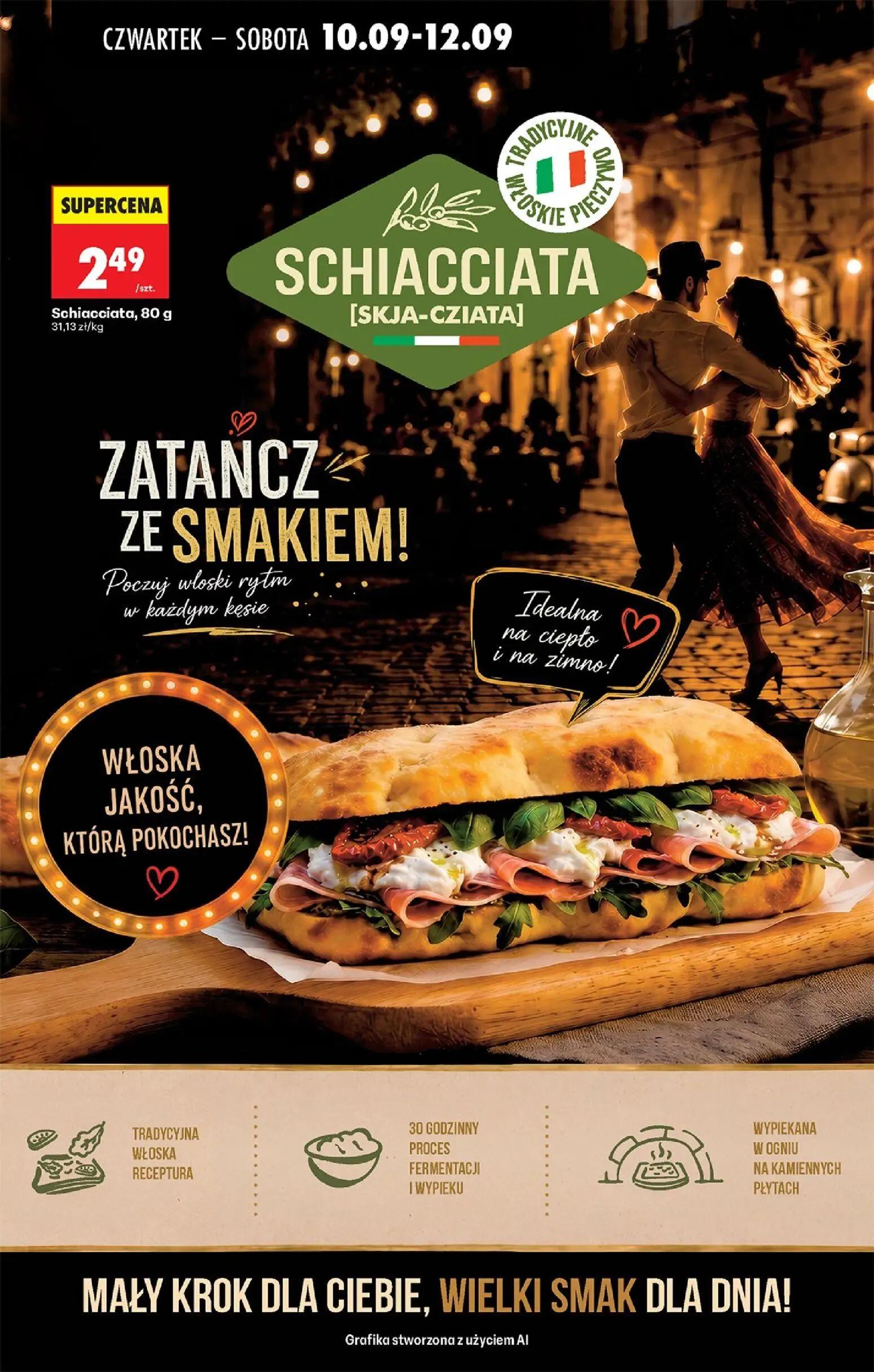 Biedronka gazetka, strona 65 z 95 — Schiacciata