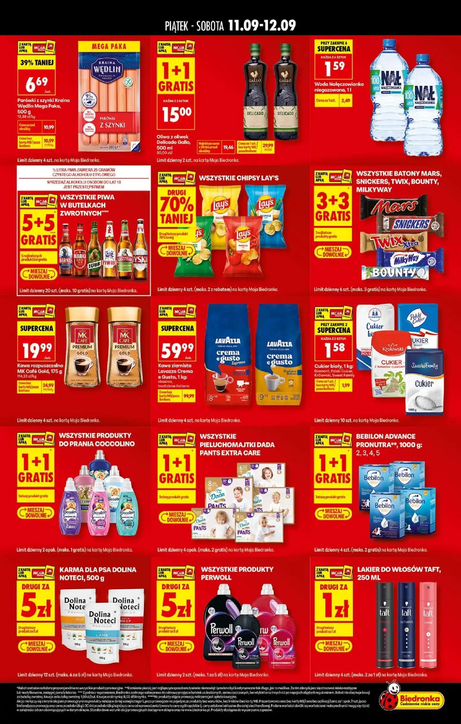 Biedronka gazetka, strona 2 z 2 — Kawa ziarnista Lavazza Crema e Gusto, classico, tradizione italiana, Kawa rozpuszczalna MK…