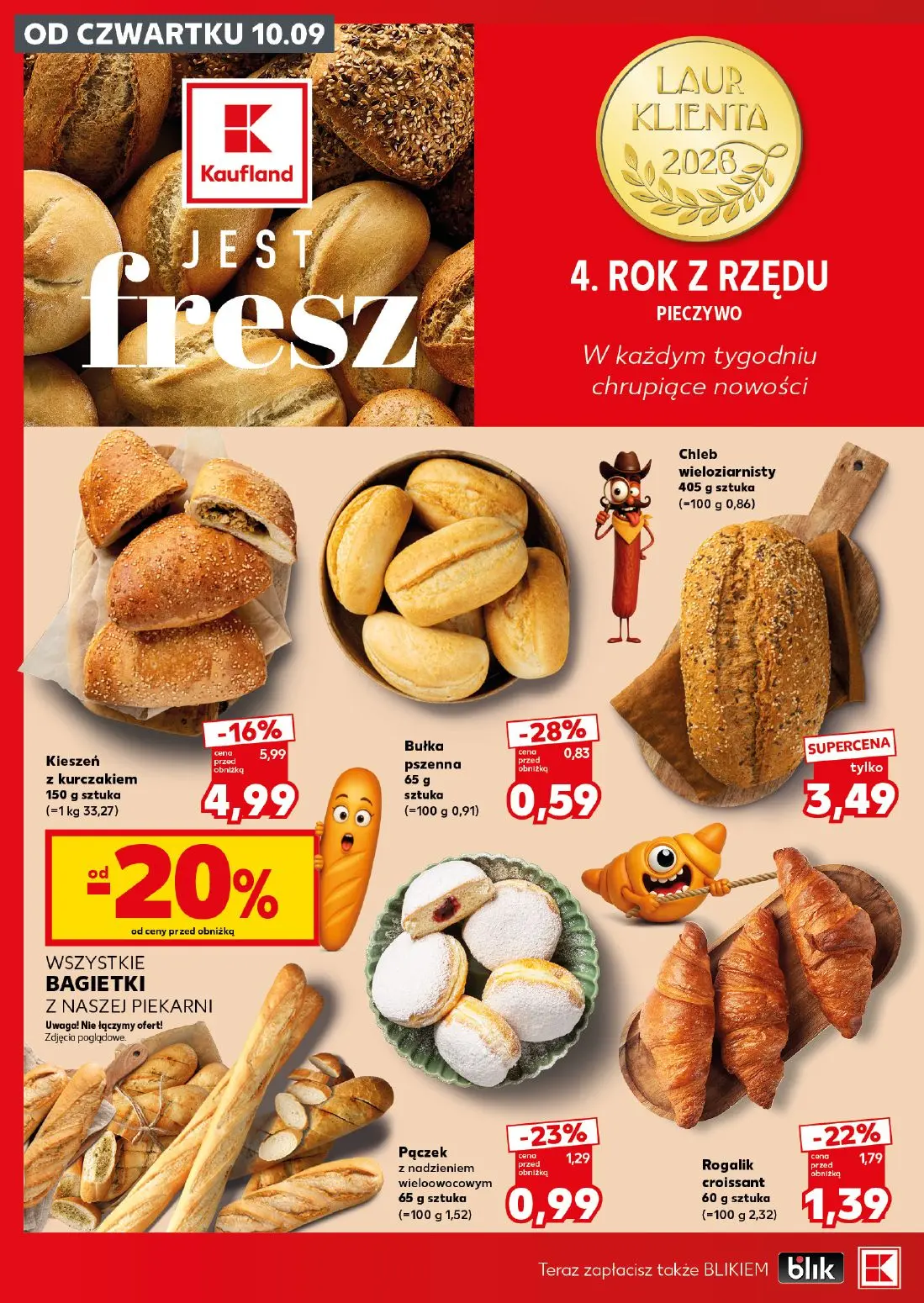 Kaufland gazetka, strona 8 z 28 — Pączek z nadzieniem wieloowocowym